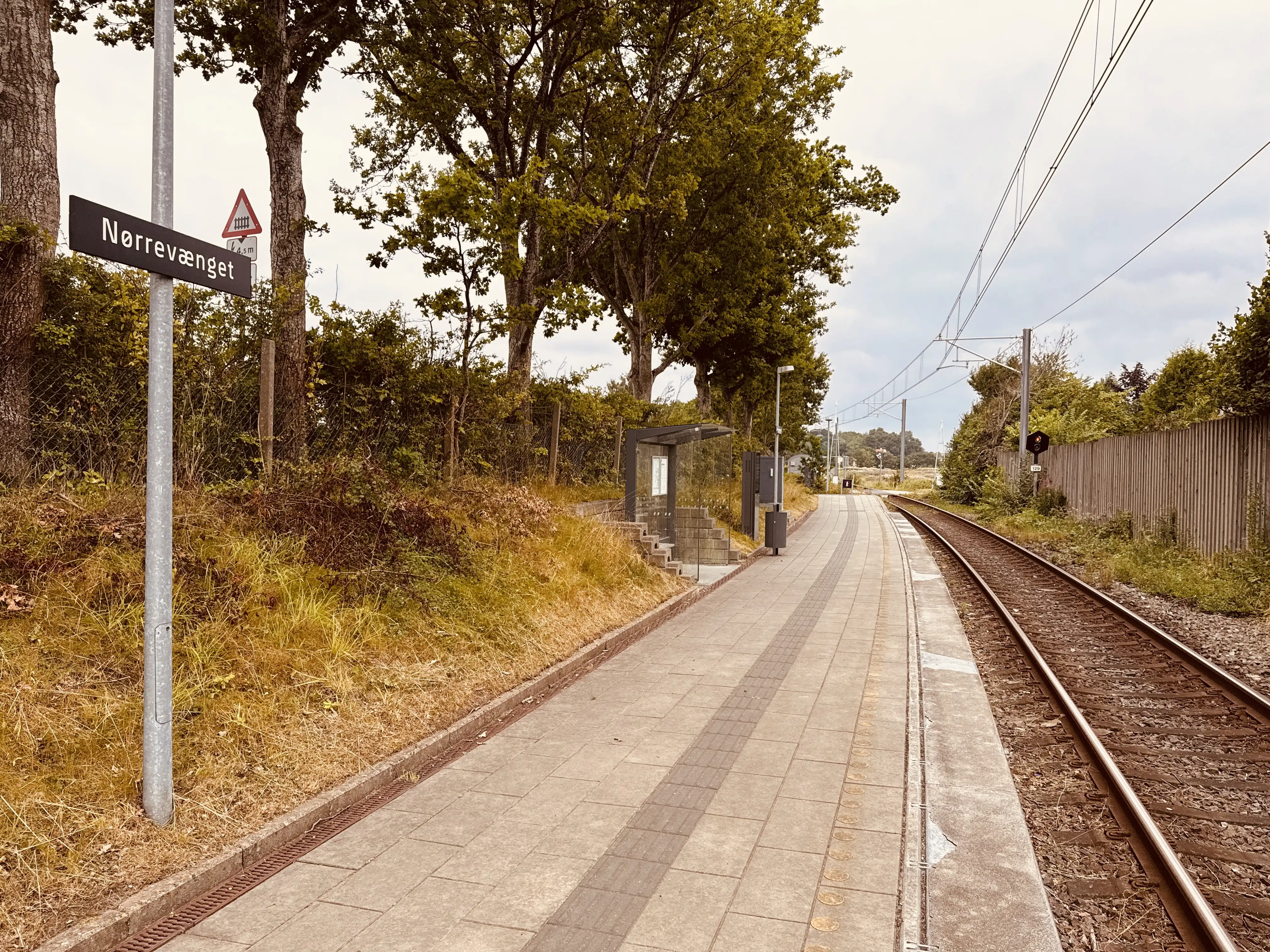 Billede af Nørrevænget Trinbræt. Billede af Nørrevænget Trinbræt.