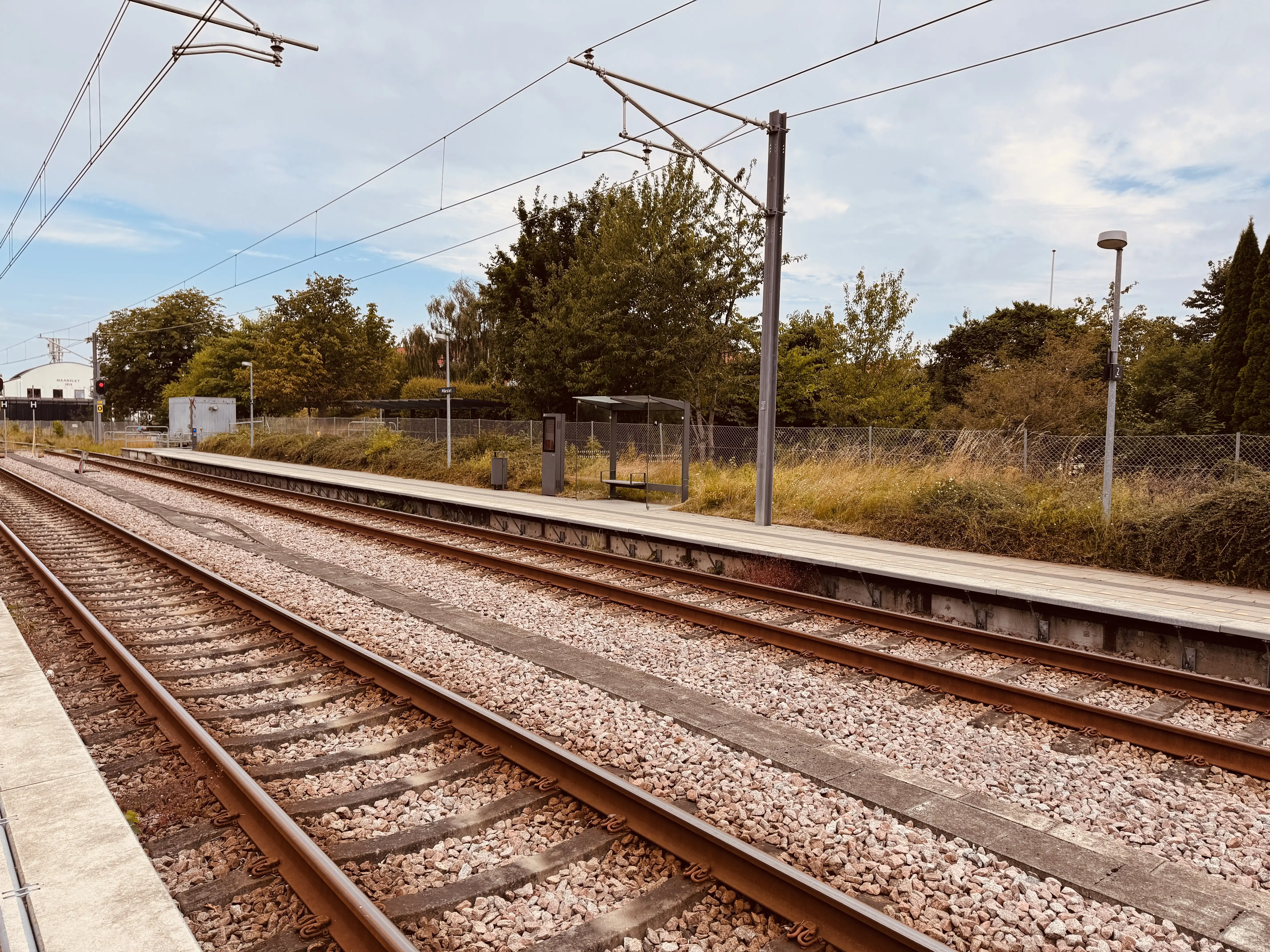 Billede af Mårslet Station.