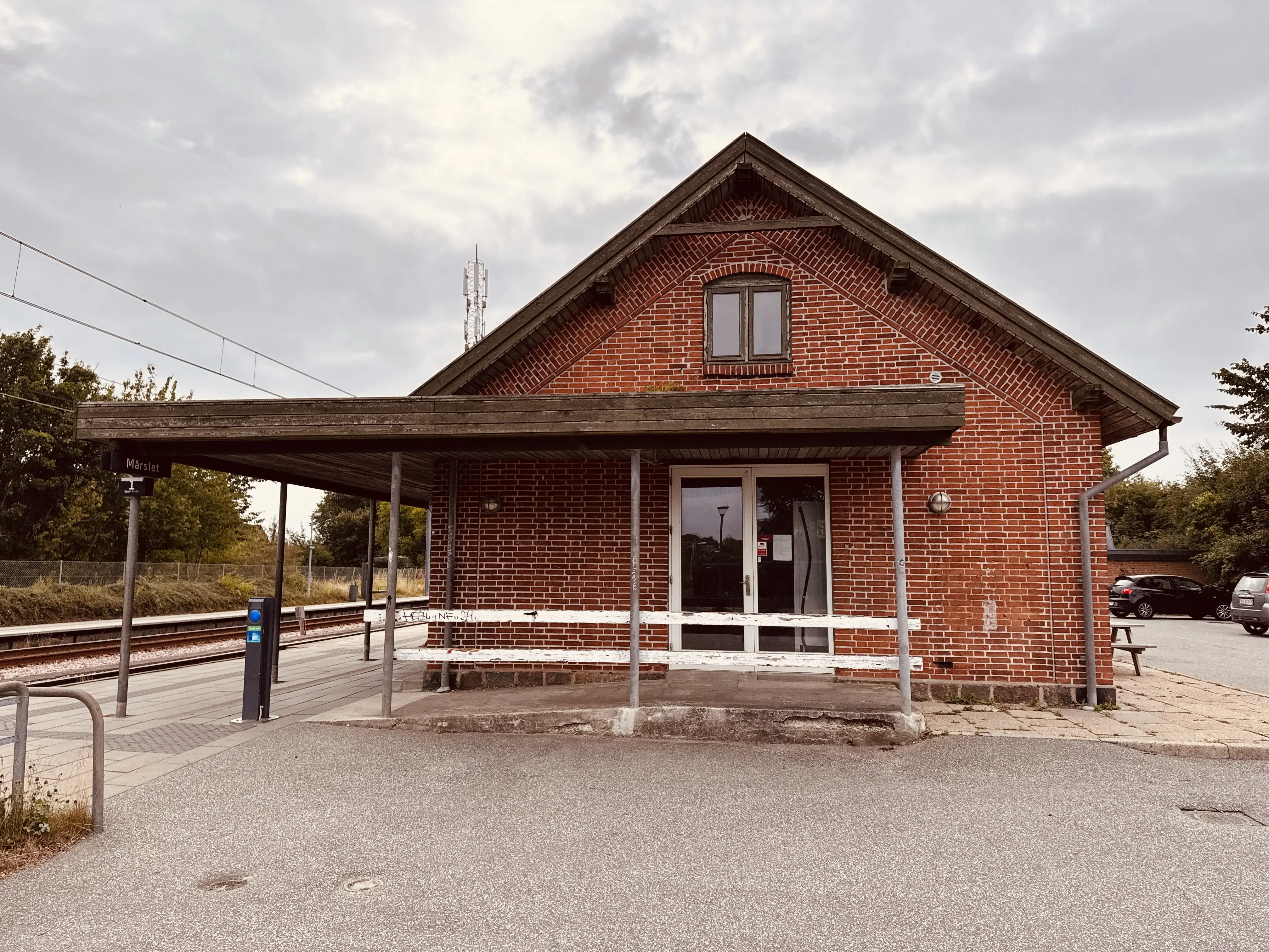 Billede af Mårslet Station.