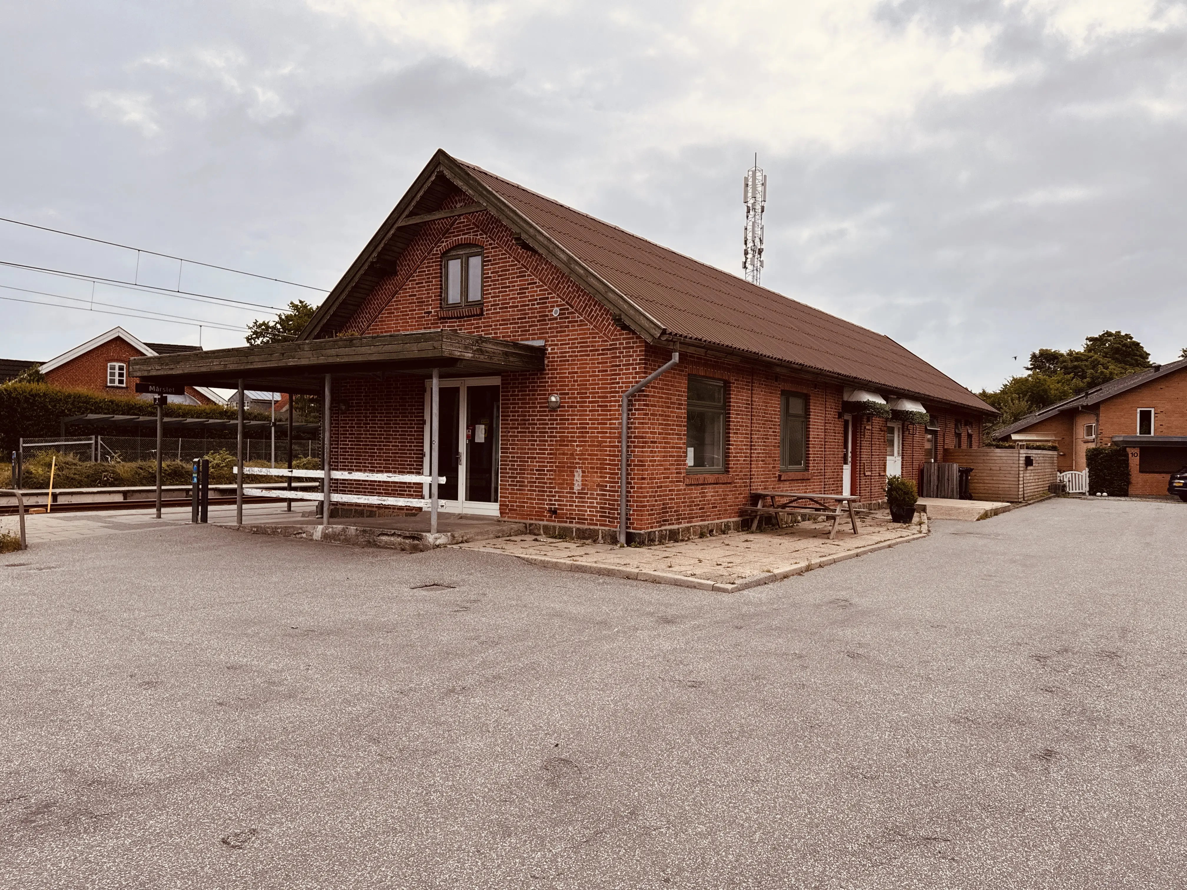 Billede af Mårslet Station.