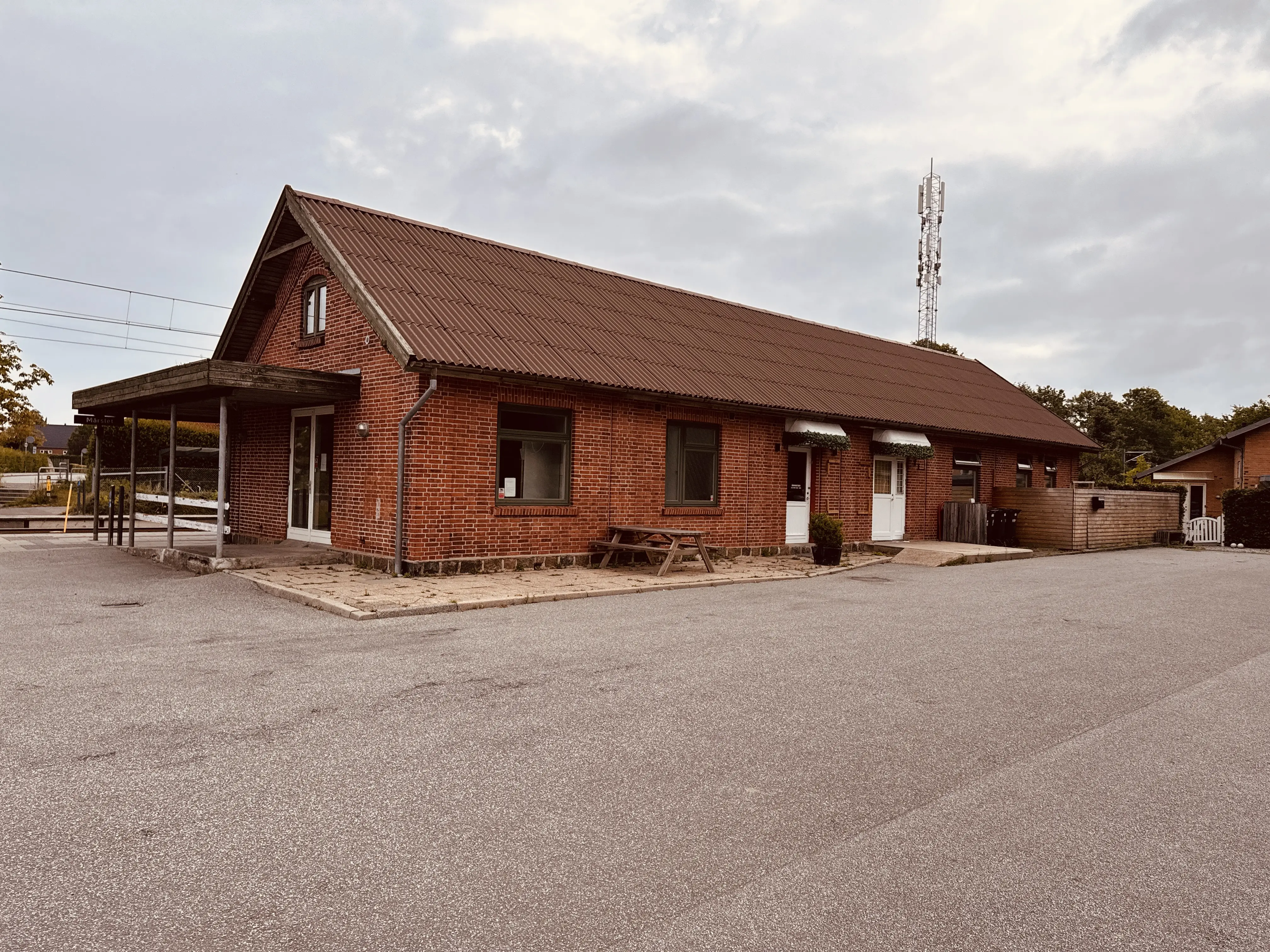 Billede af Mårslet Station.
