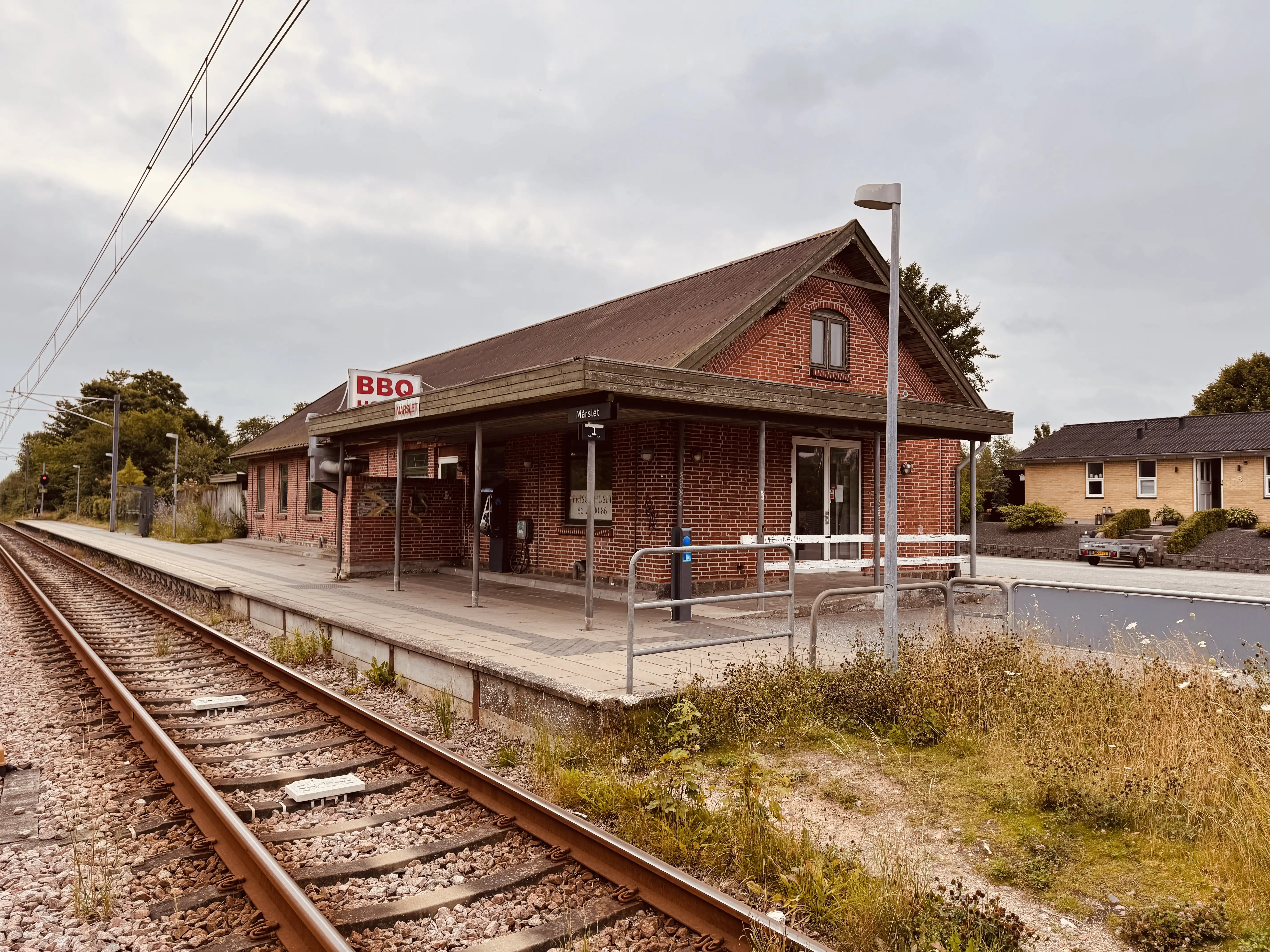 Billede af Mårslet Station.