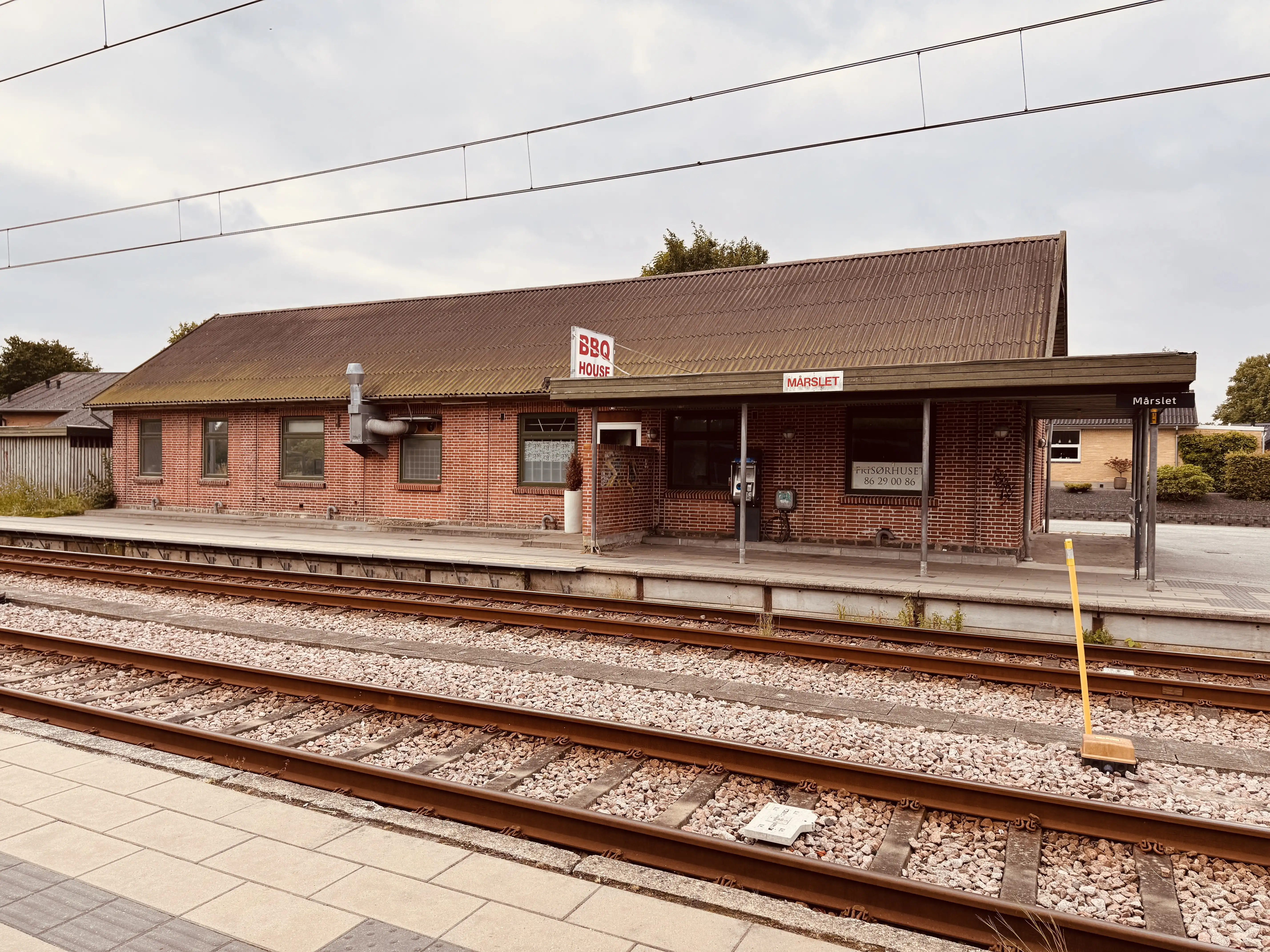 Billede af Mårslet Station.