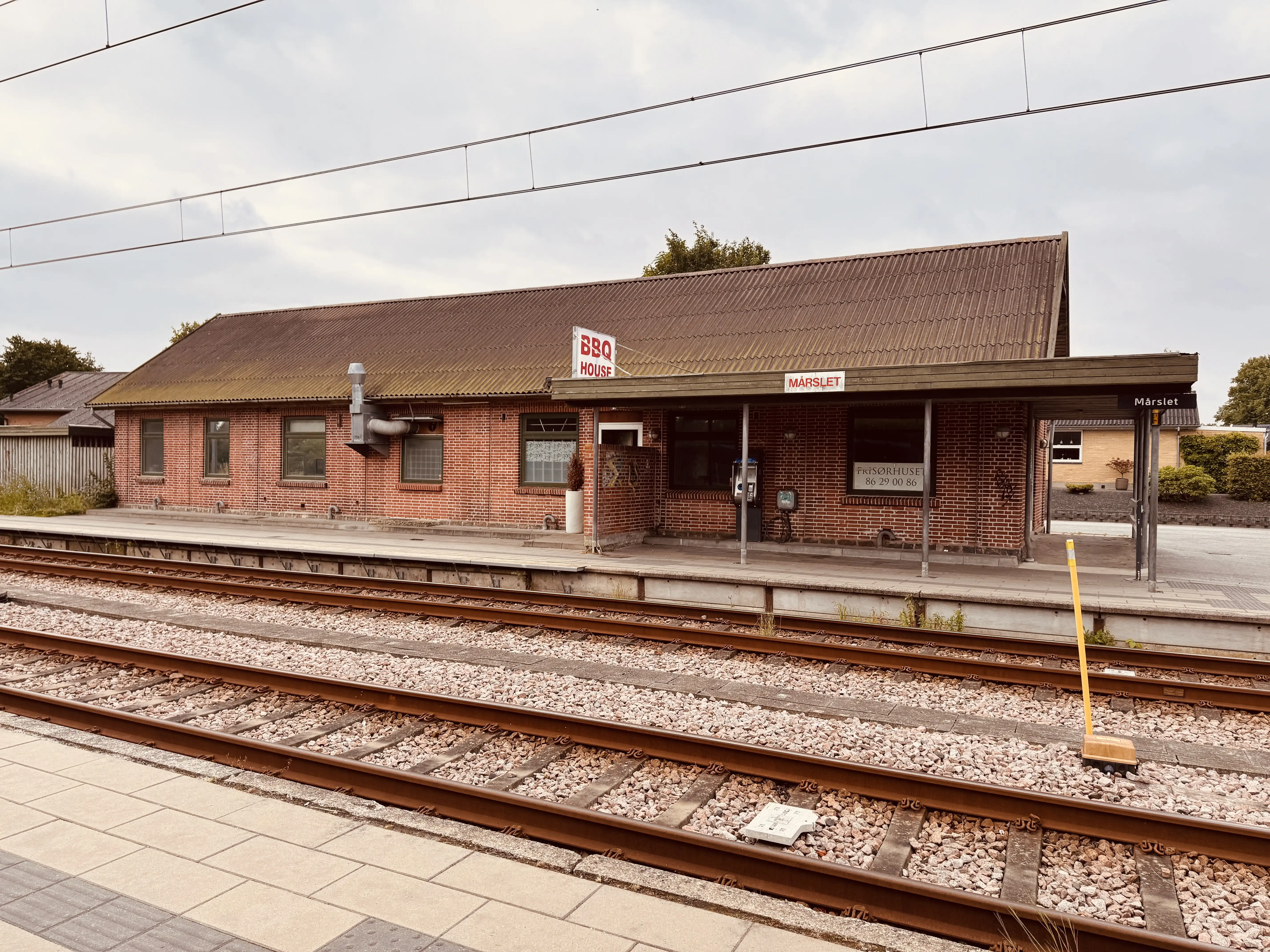 Billede af Mårslet Station.