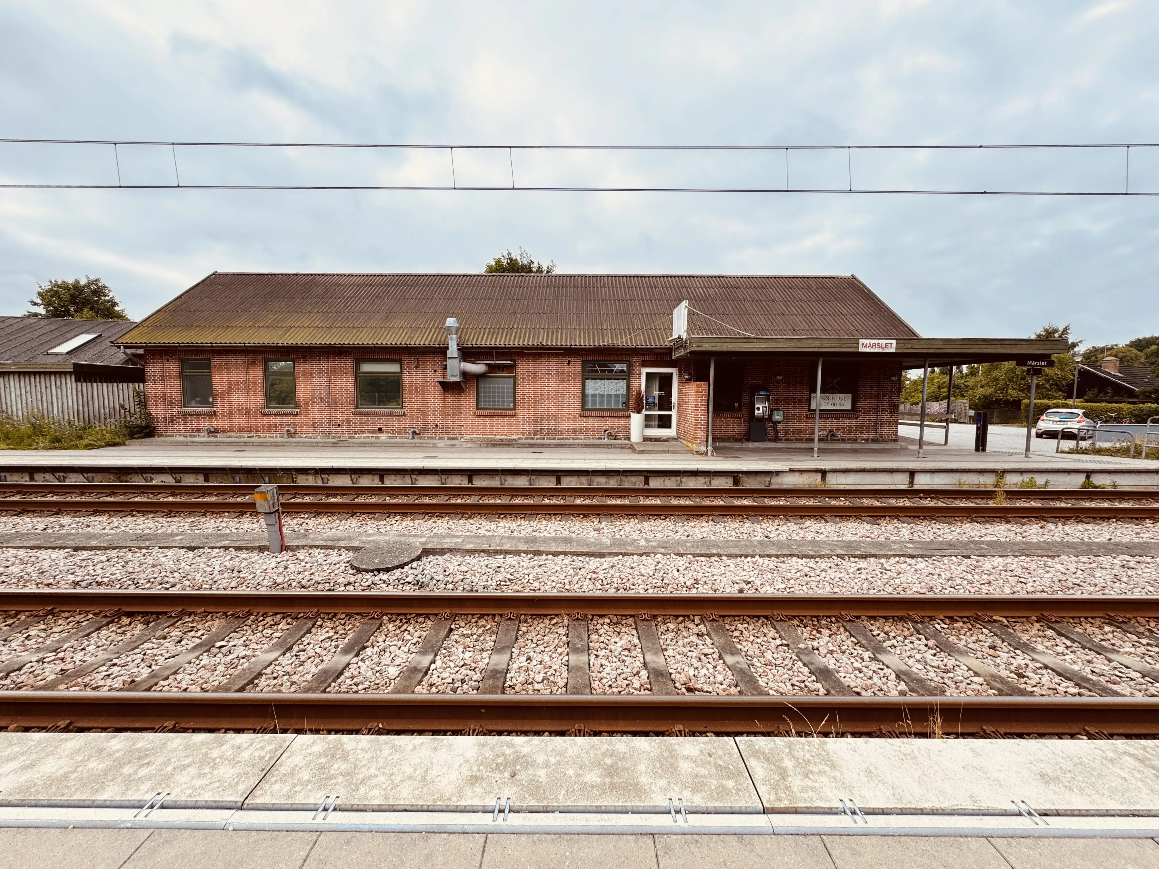 Billede af Mårslet Station.