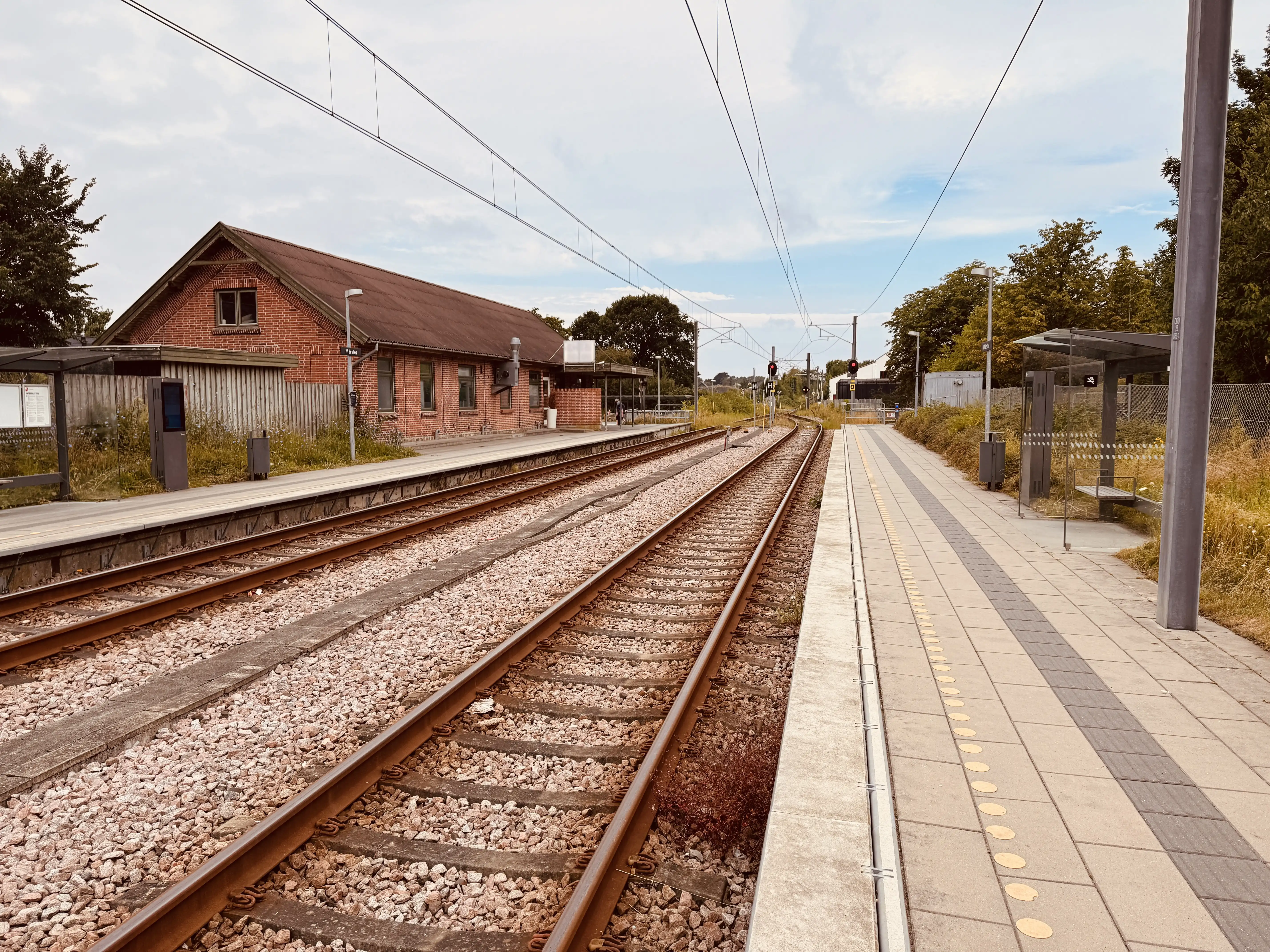 Billede af Mårslet Station.