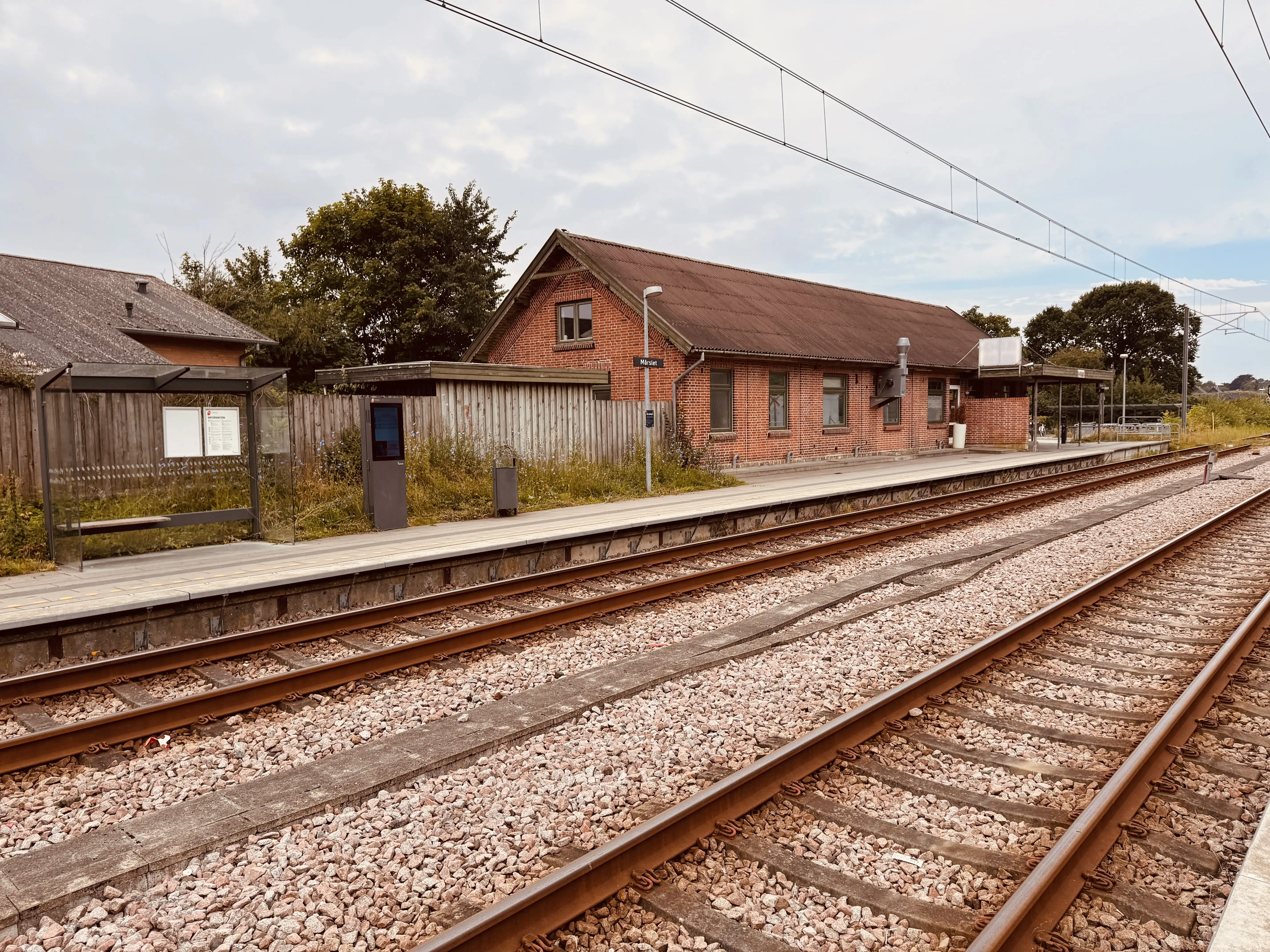 Billede af Mårslet Station.