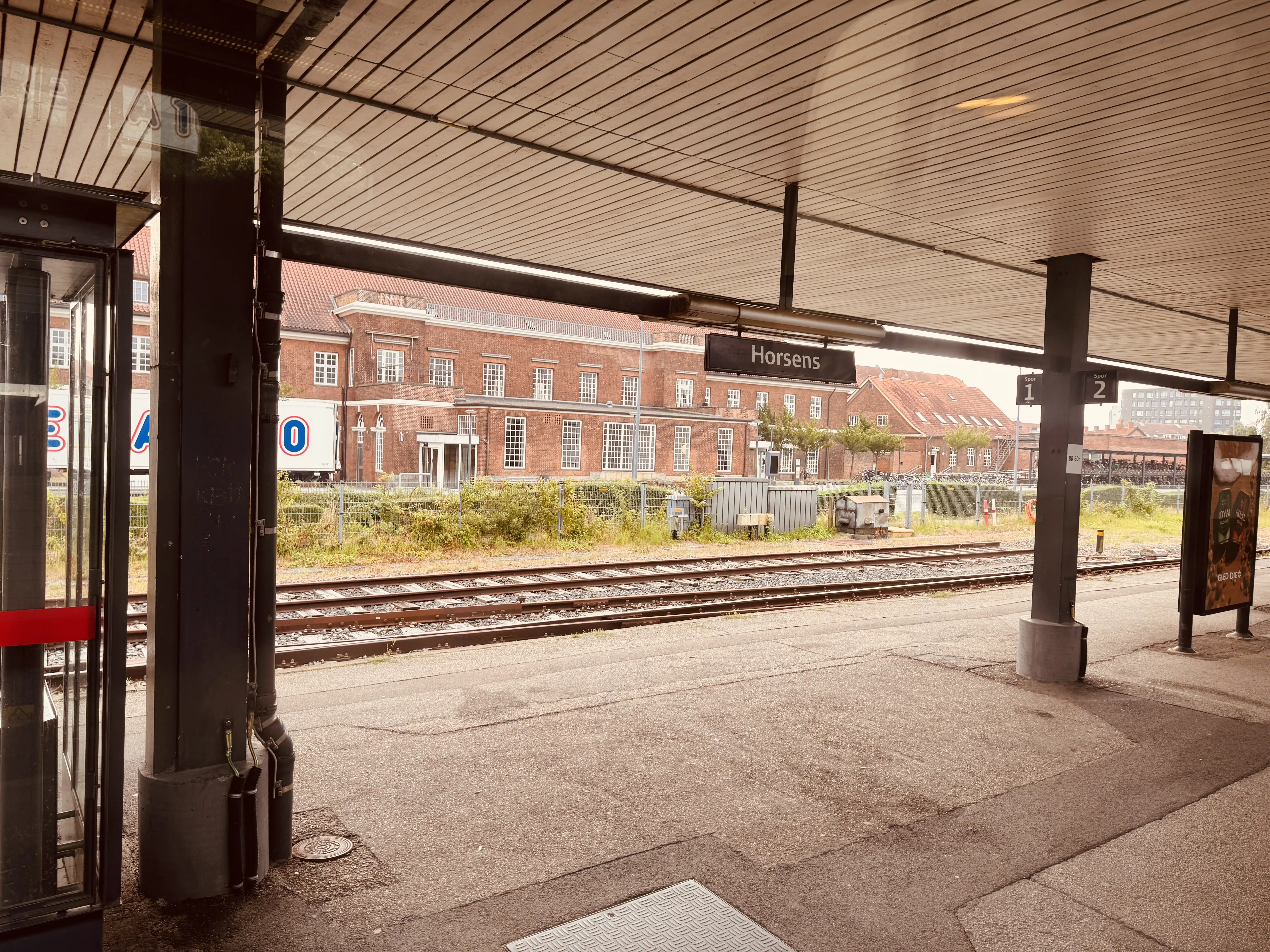 Billede af Horsens Station.