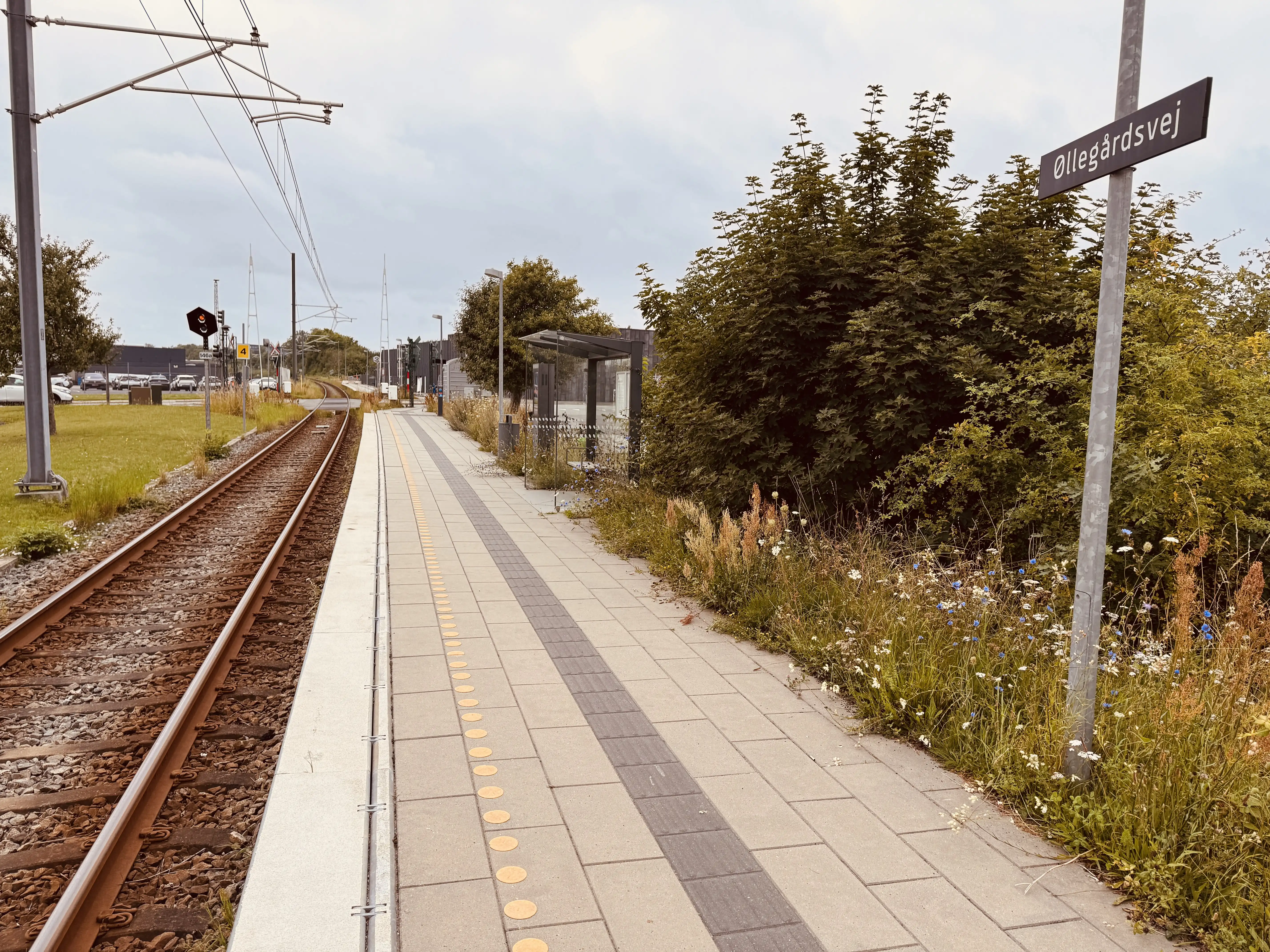 Billede af Øllegårdsvej Letbanestation.