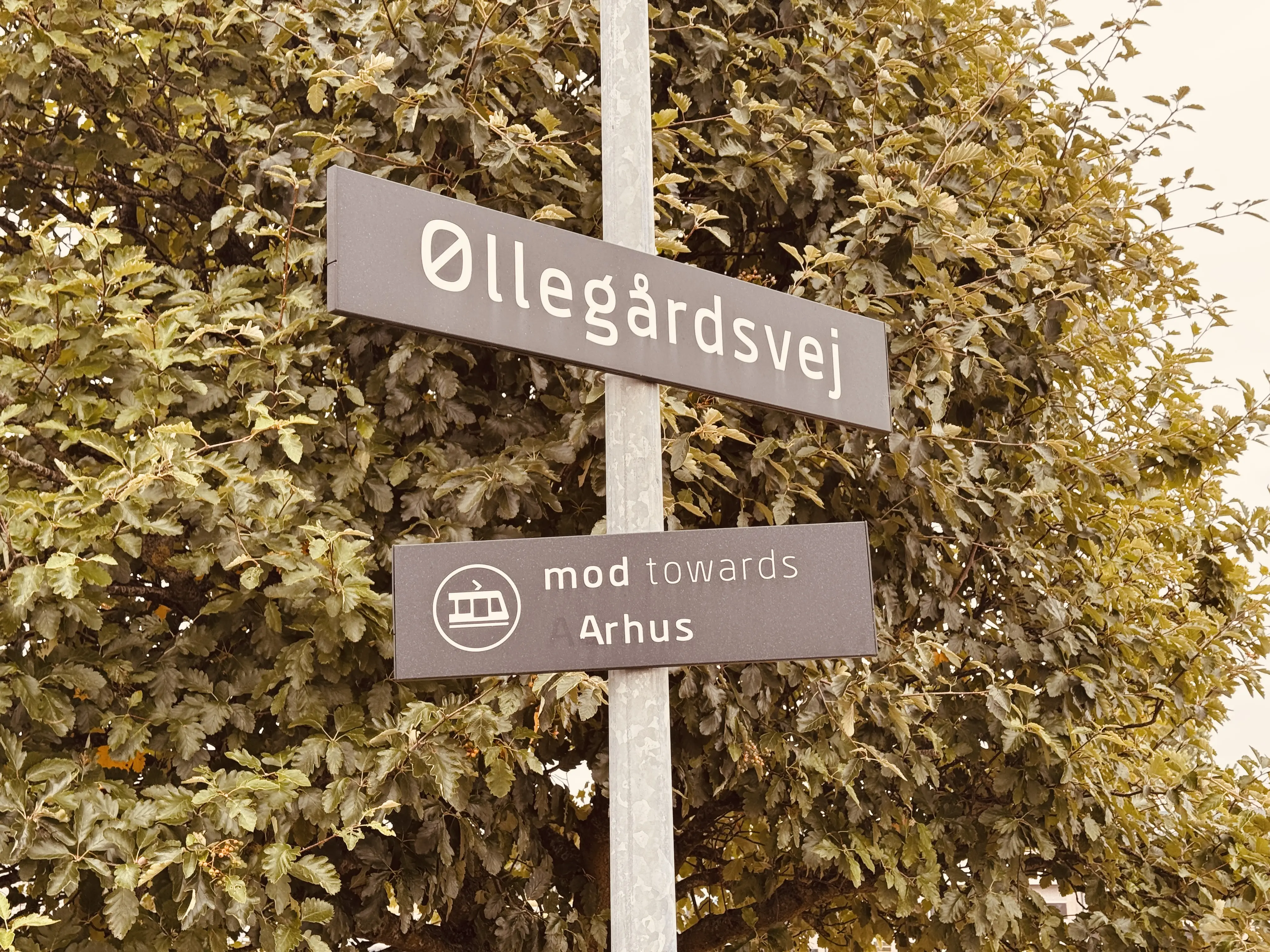 Billede af Øllegårdsvej Letbanestation.