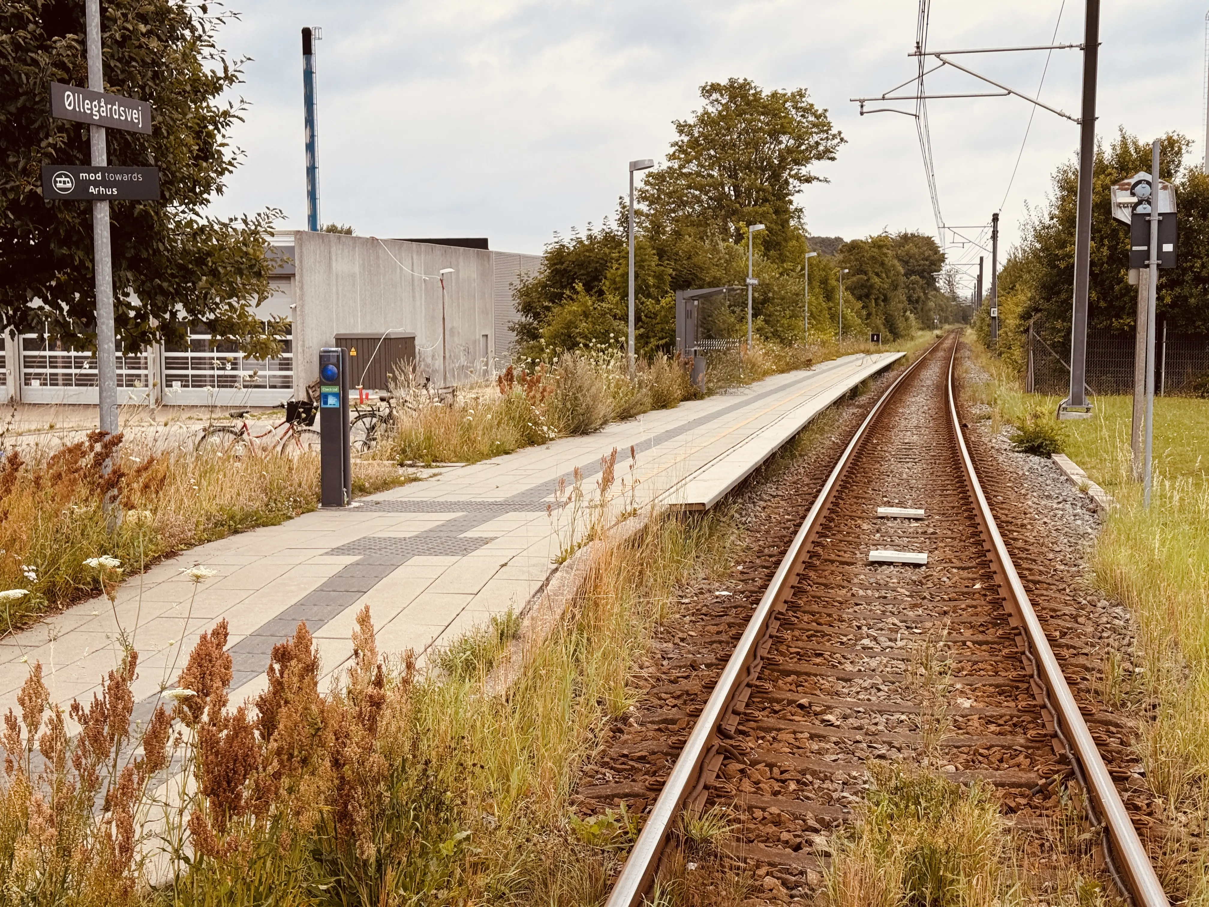 Billede af Øllegårdsvej Letbanestation.
