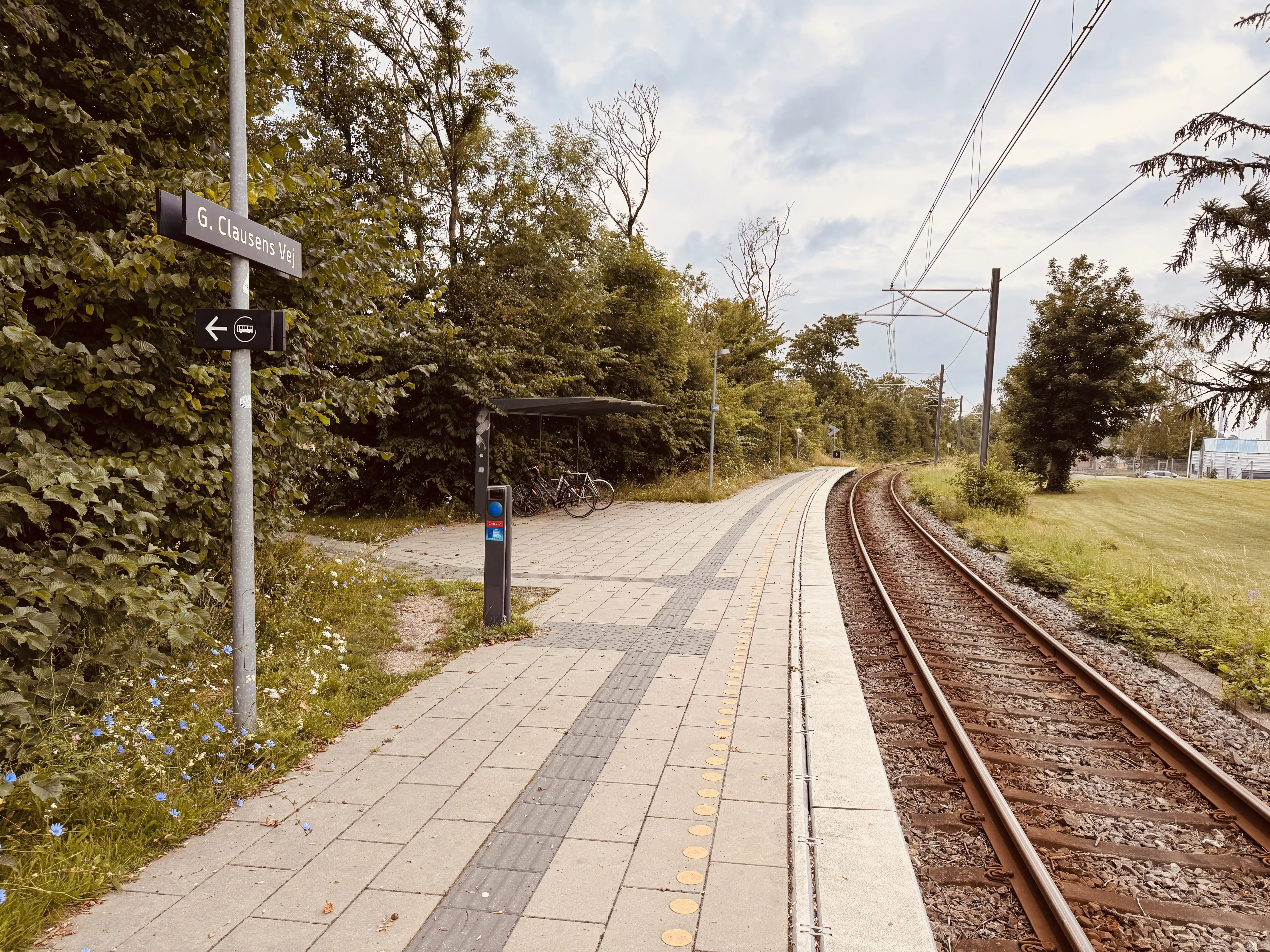 Billede af Gunnar Clausensvej Letbanestation.