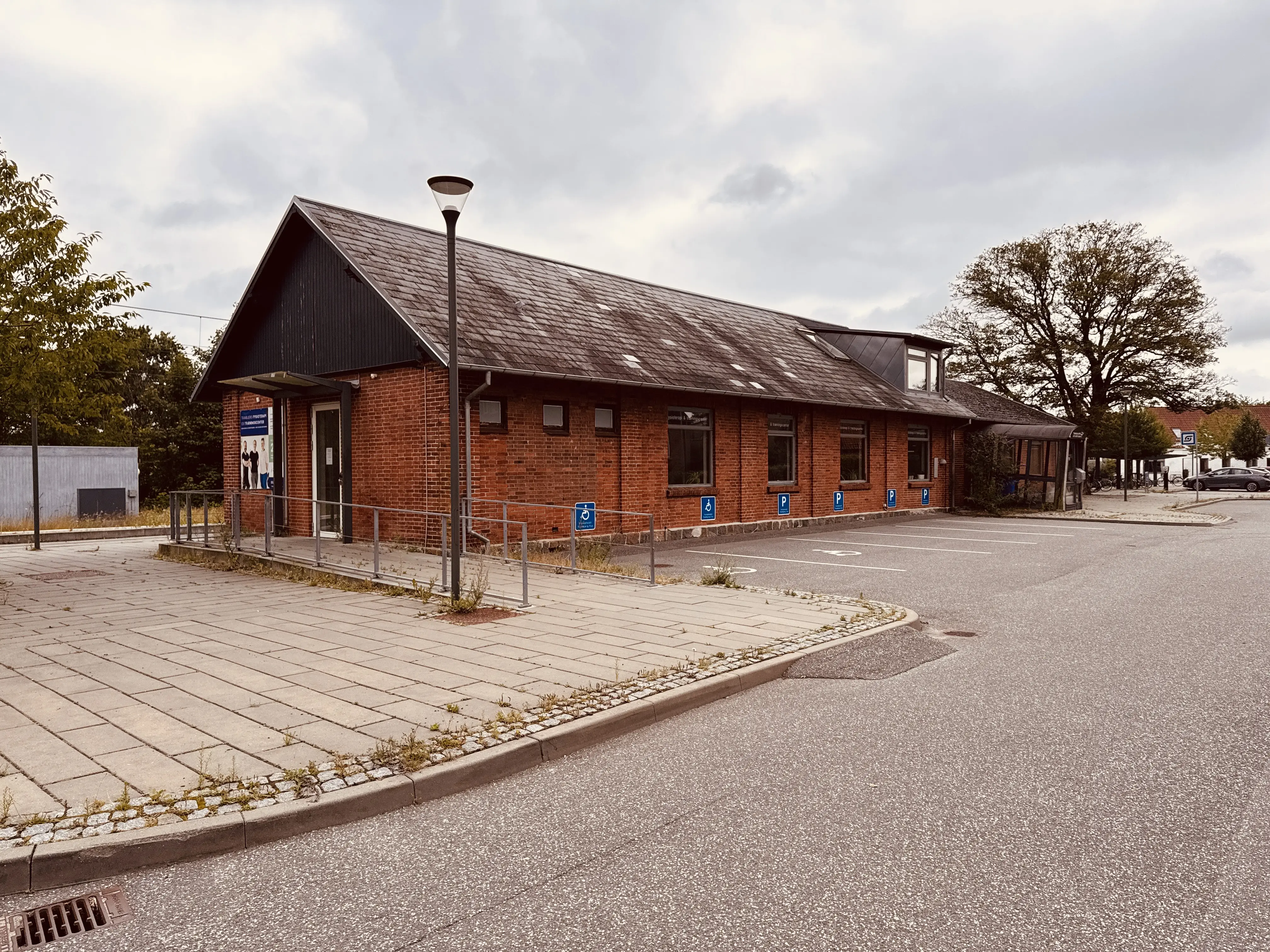 Billede af Tranbjerg Letbanestation.