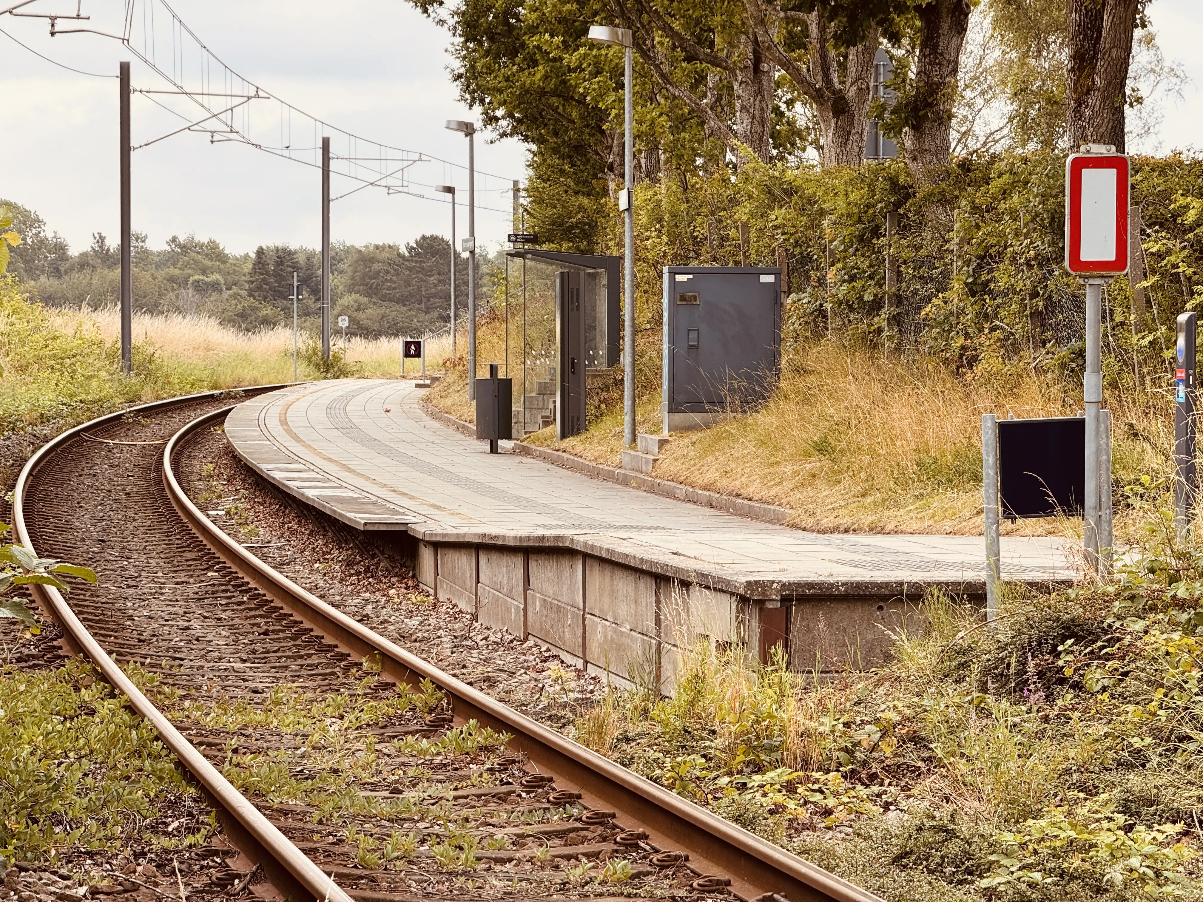 Billede af Nørrevænget Letbanestation.
