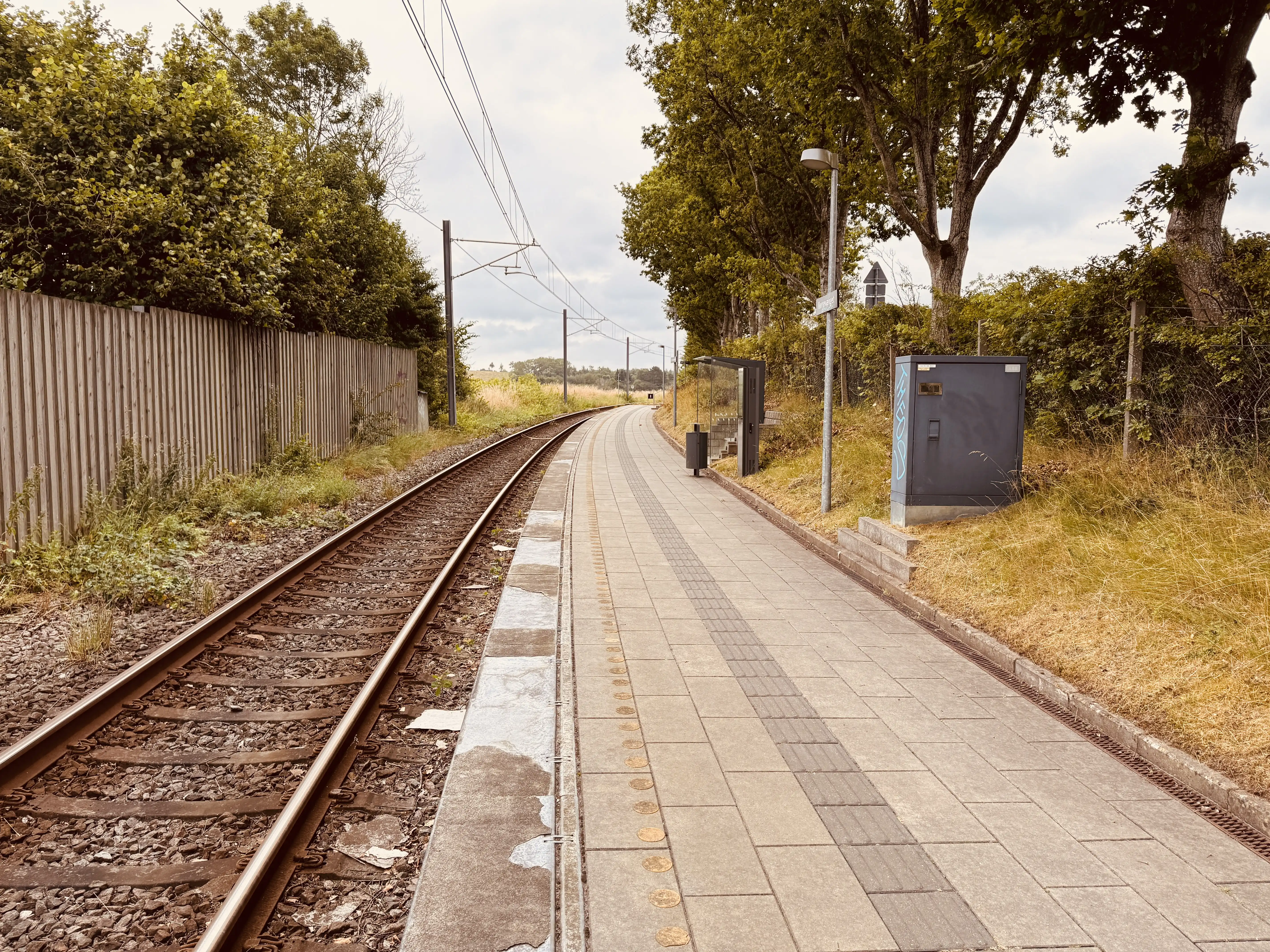 Billede af Nørrevænget Letbanestation.