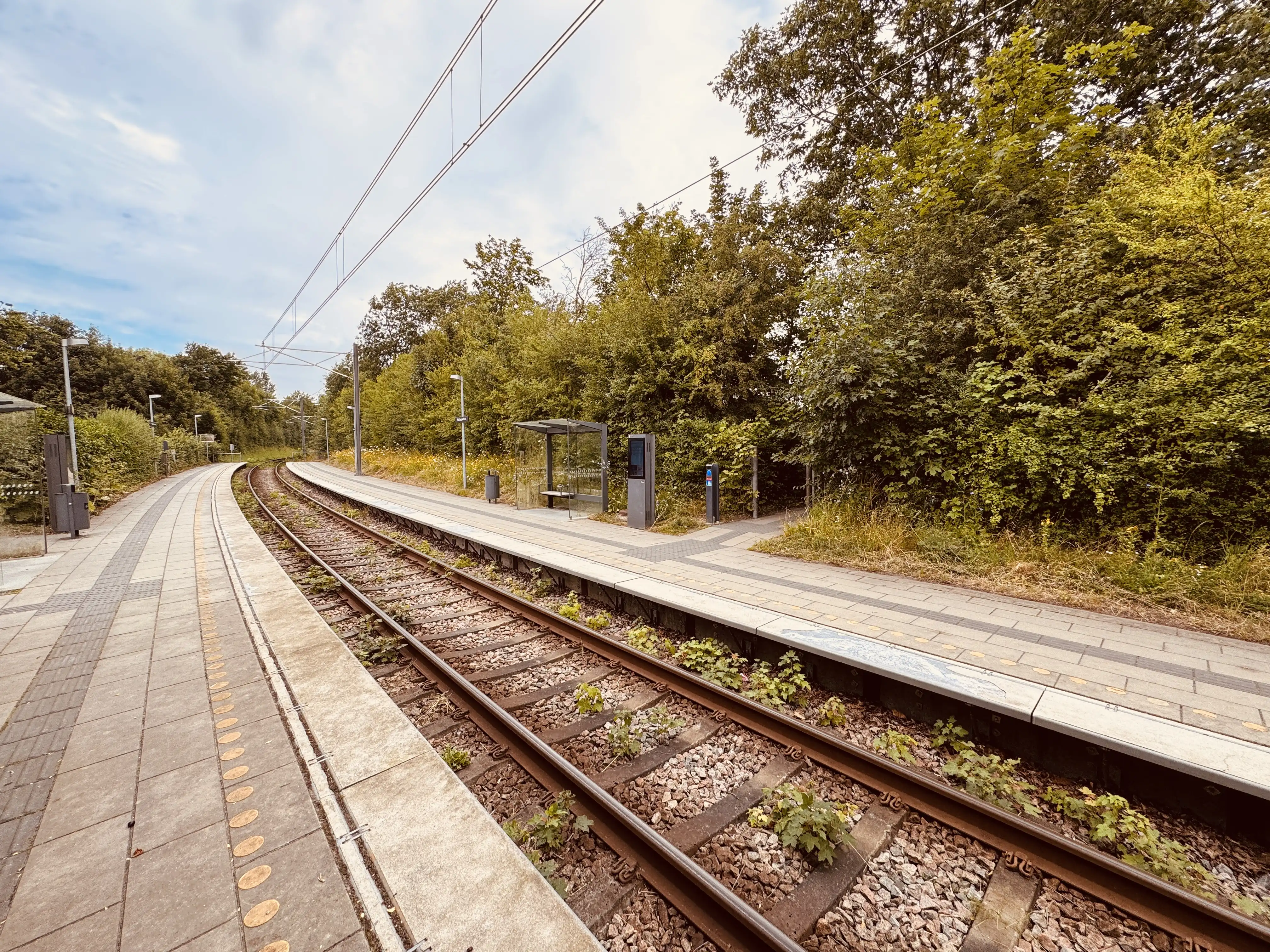 Billede af Mølleparken Letbanestation.