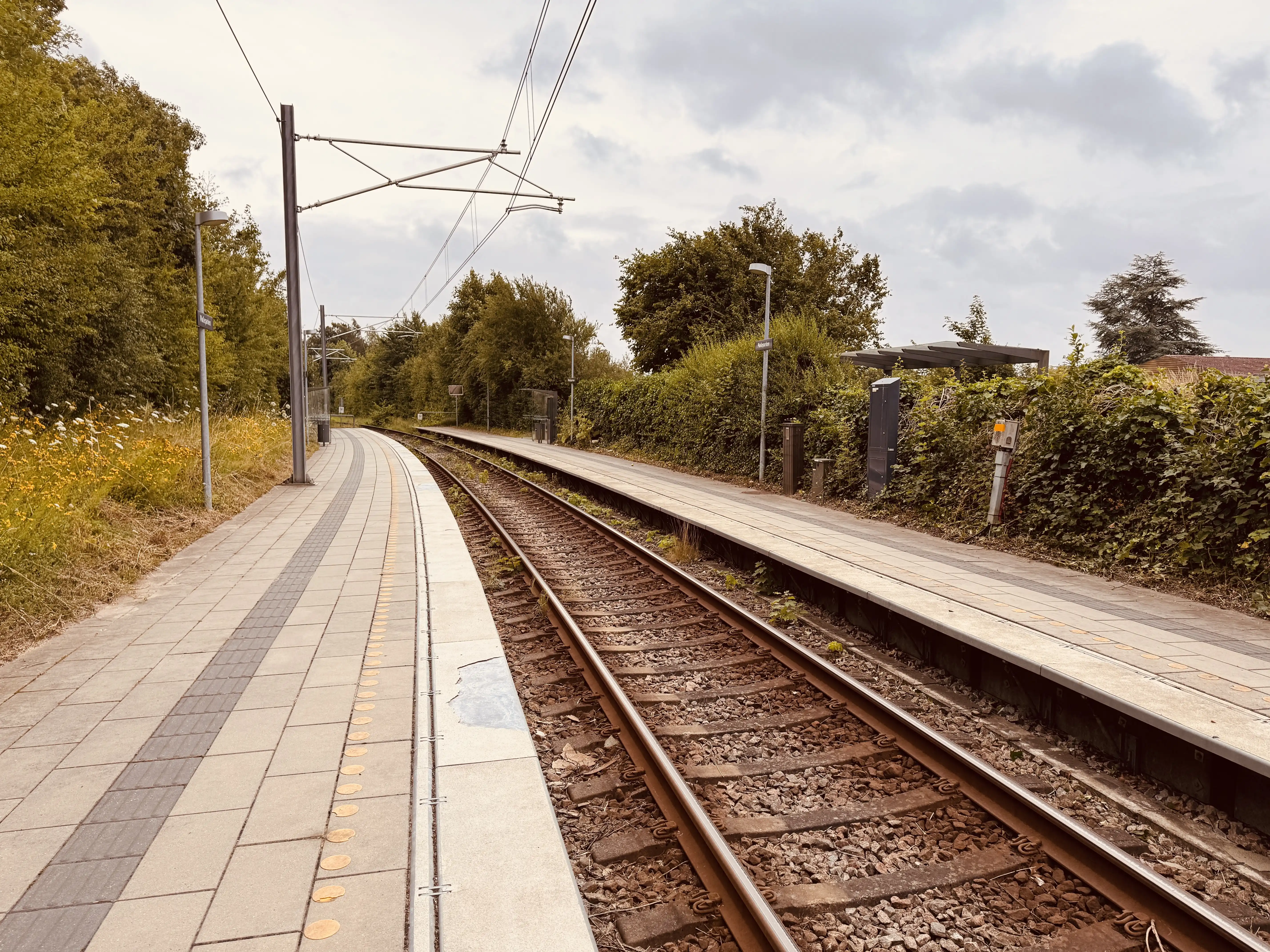 Billede af Mølleparken Letbanestation.