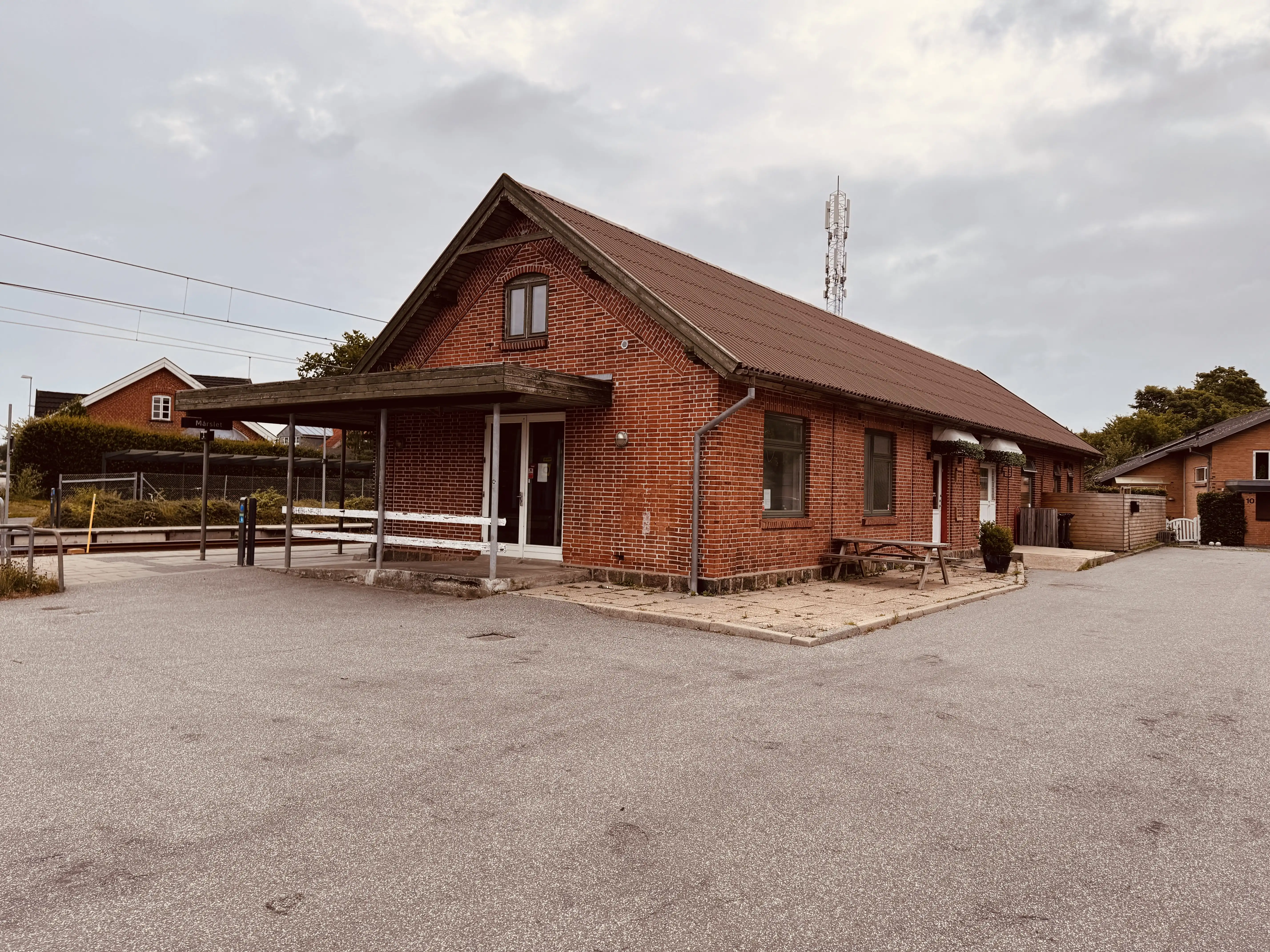 Billede af Mårslet Letbanestation.