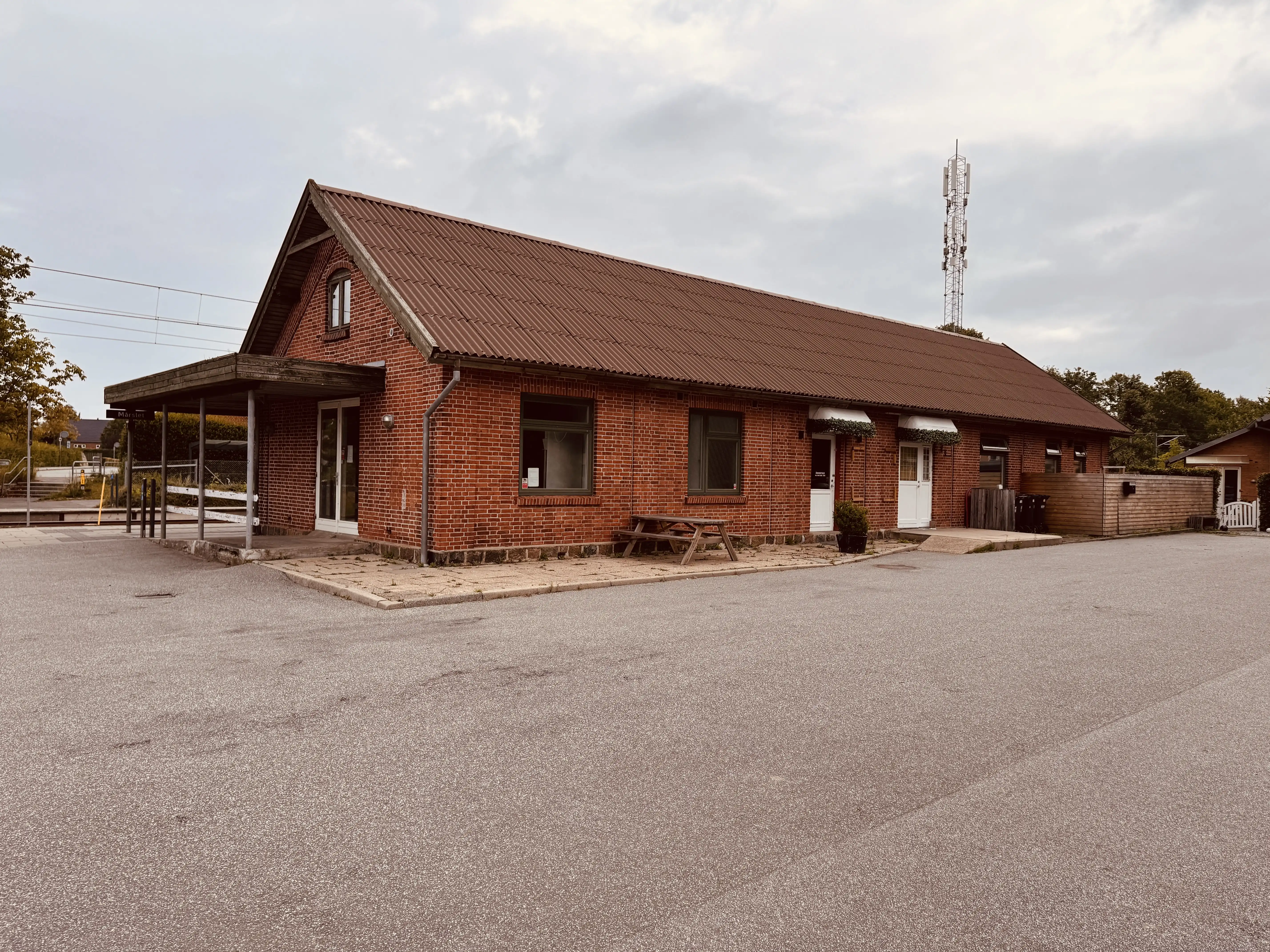 Billede af Mårslet Letbanestation.