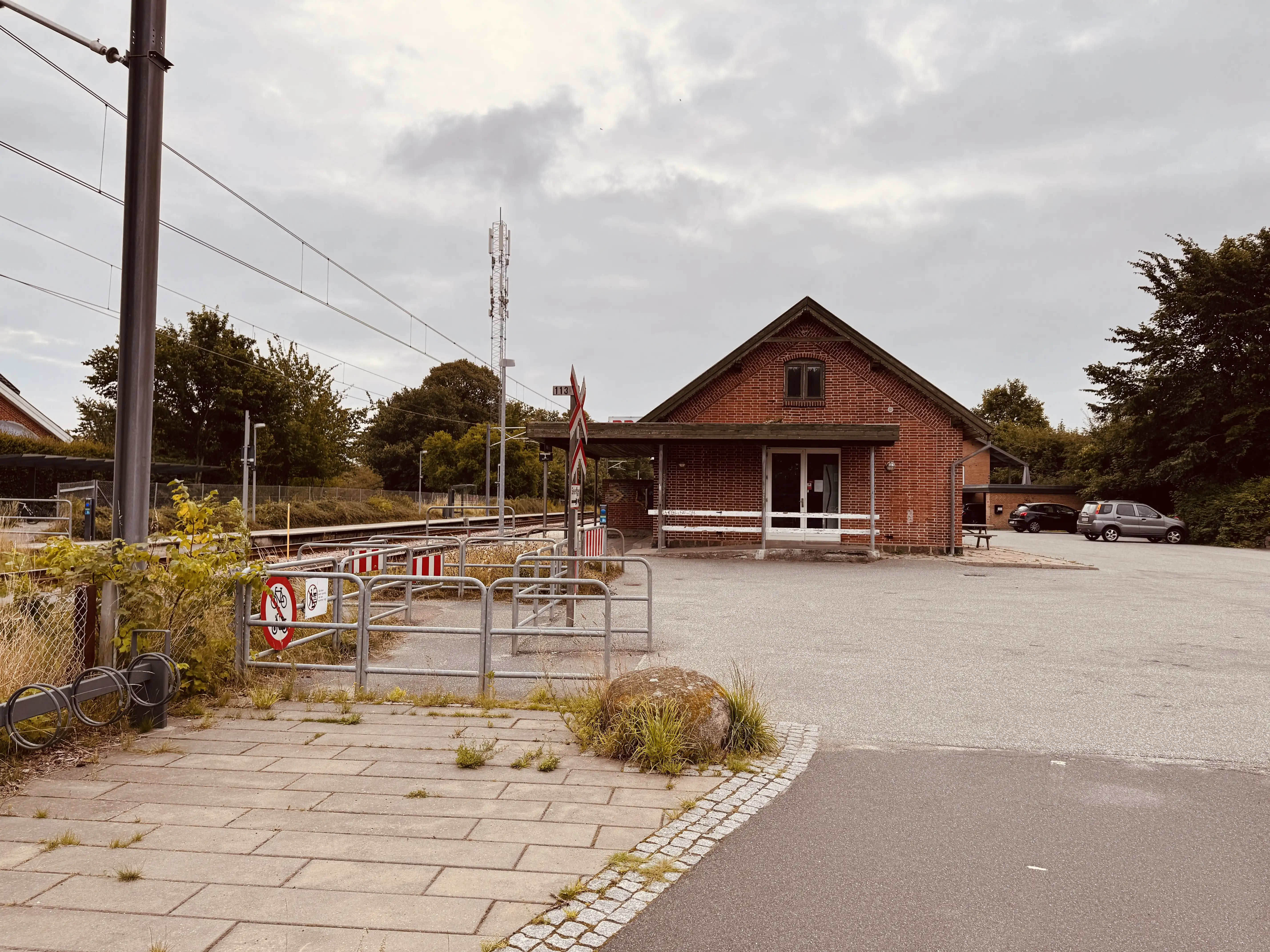 Billede af Mårslet Letbanestation.