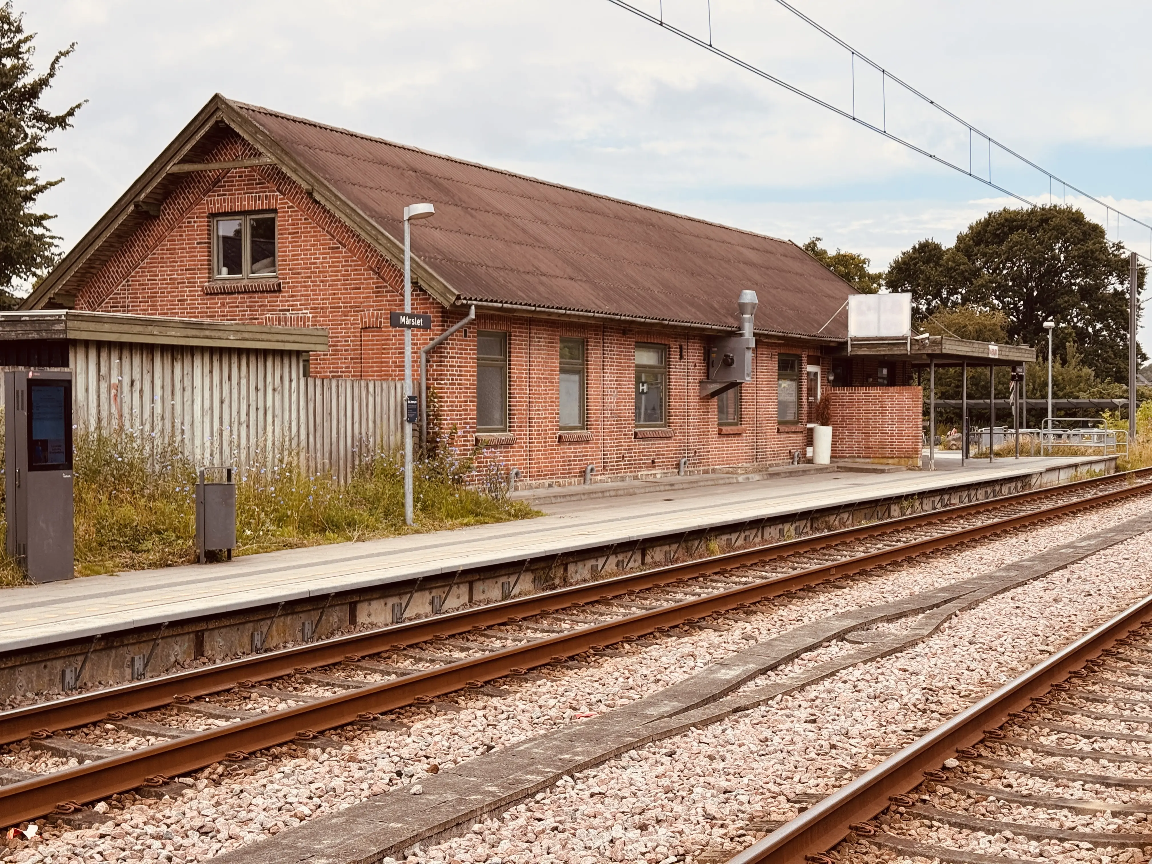 Billede af Mårslet Letbanestation.