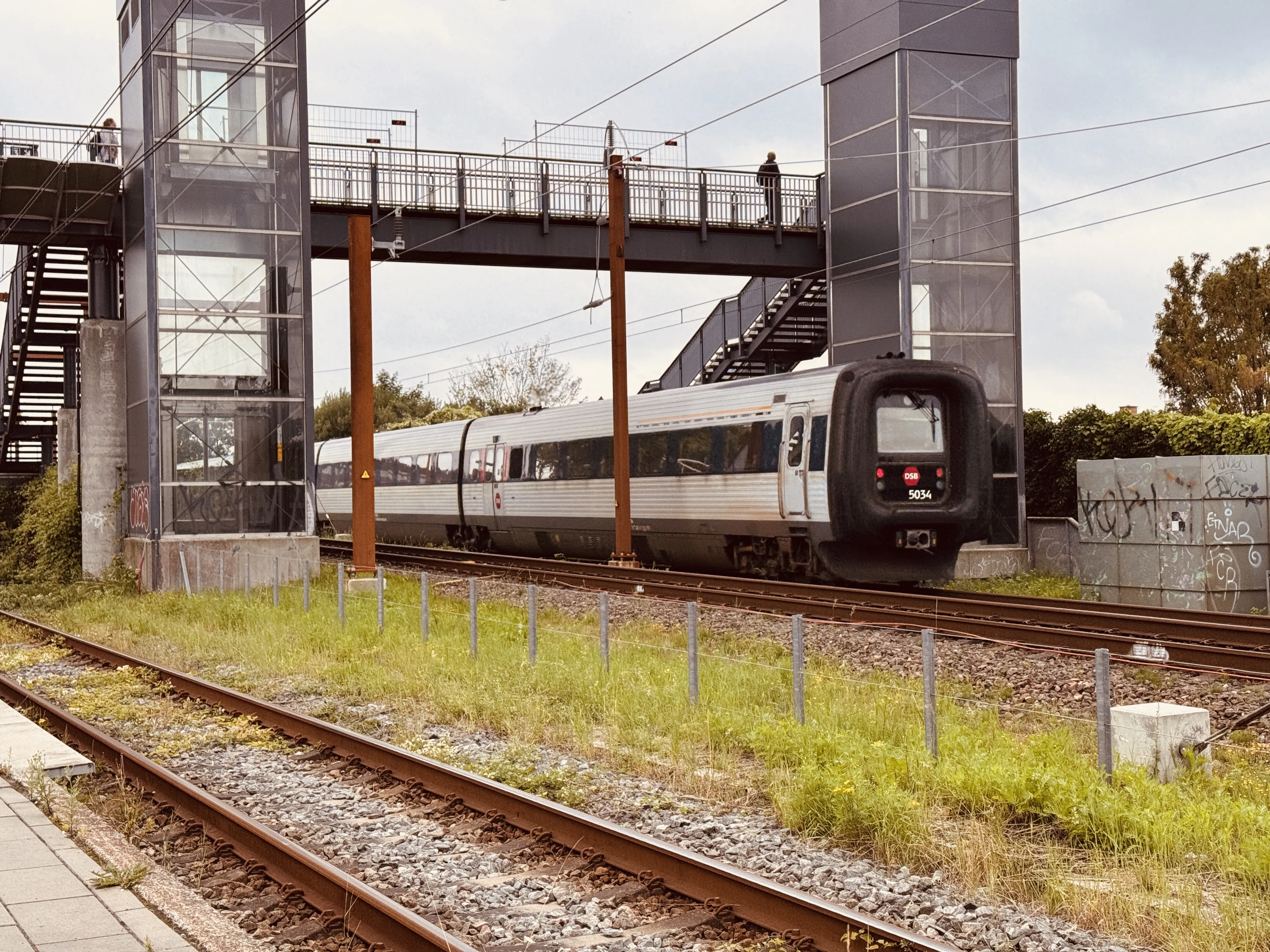 Billede af DSB MF 5034 fotograferet ud for Viby Jylland Trinbræt.