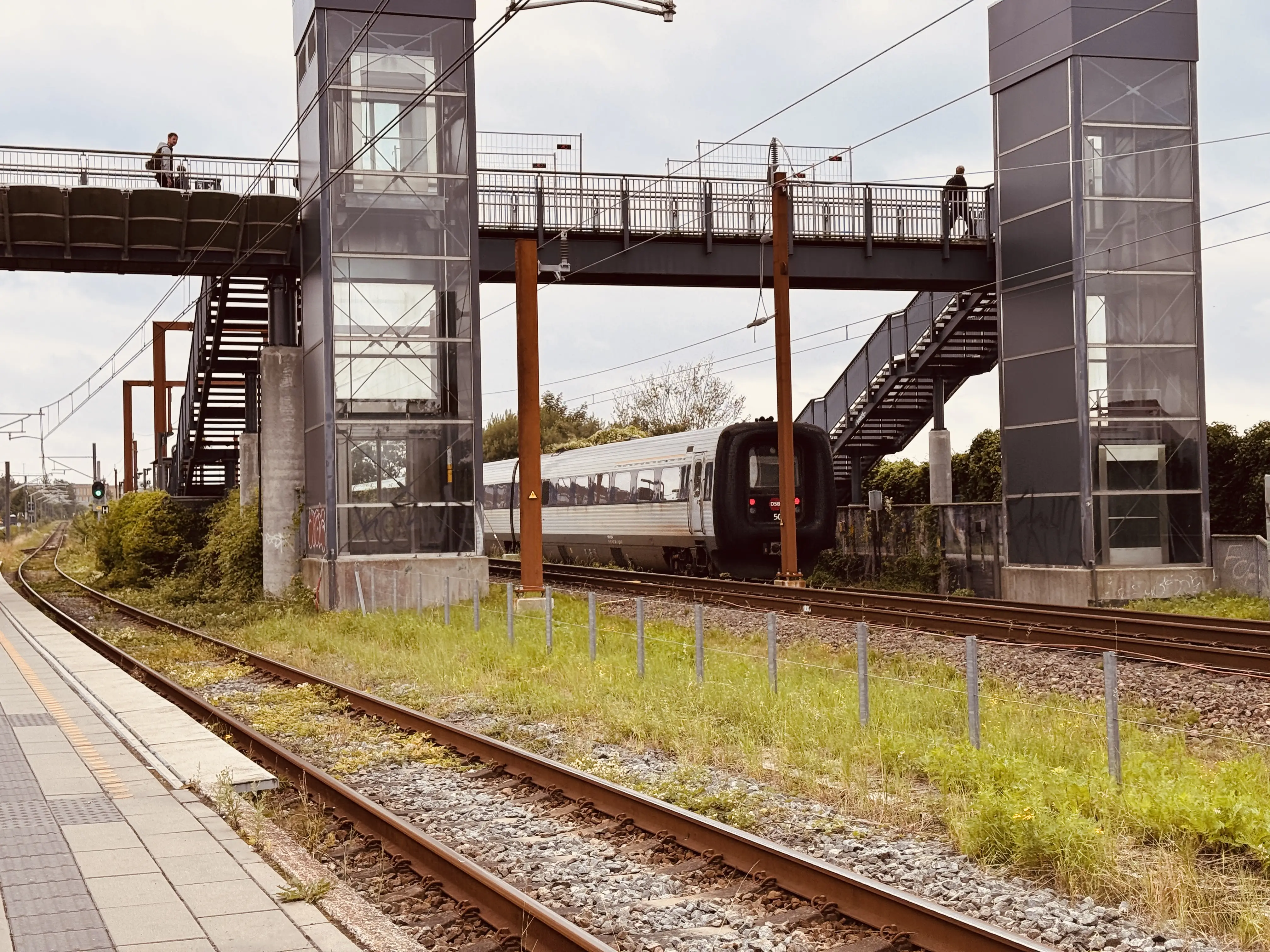 Billede af DSB MF 5034 fotograferet ud for Viby Jylland Trinbræt.