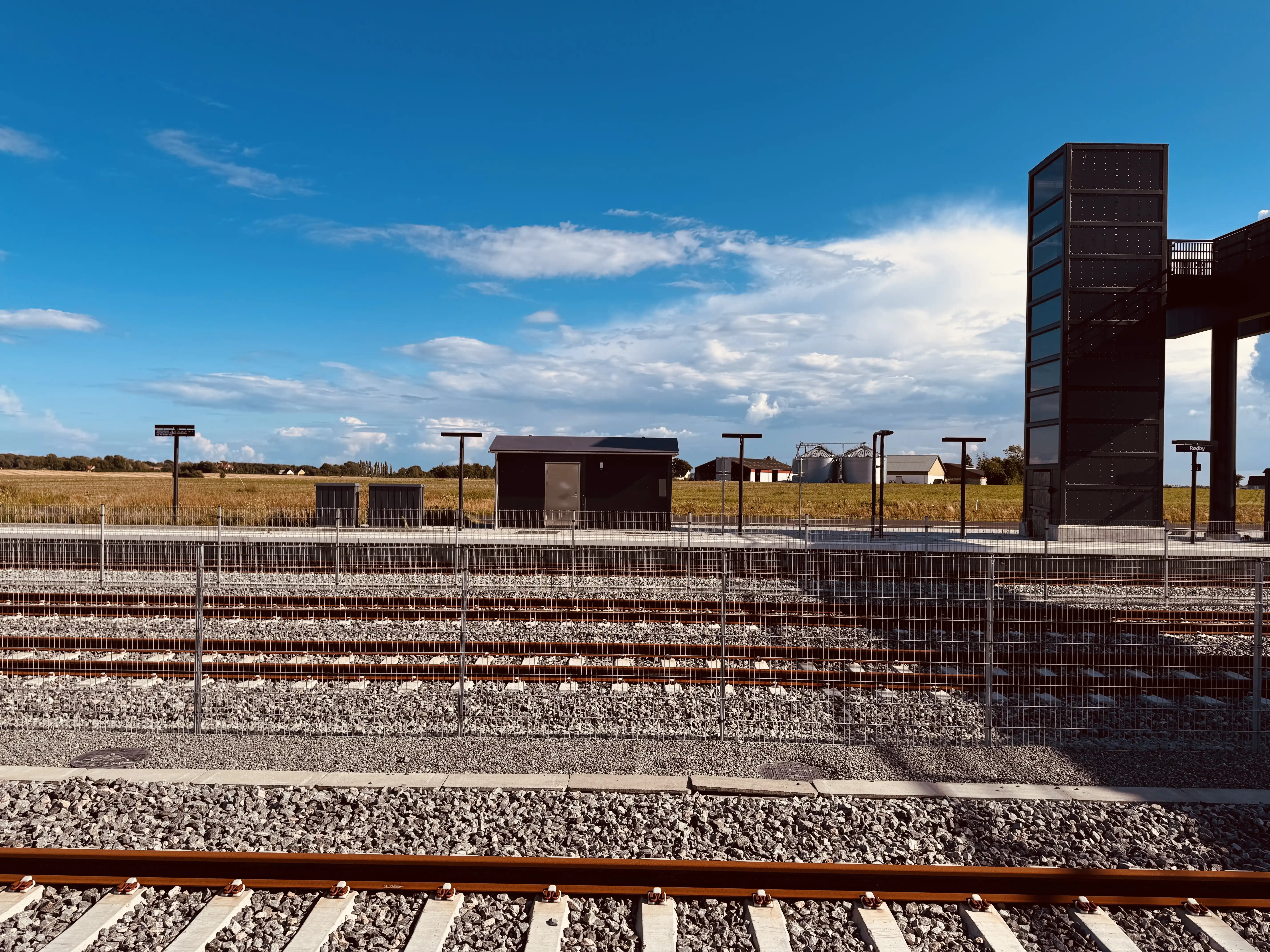 Billede af Rødby Trinbræt. Billede af Rødby Trinbræt.