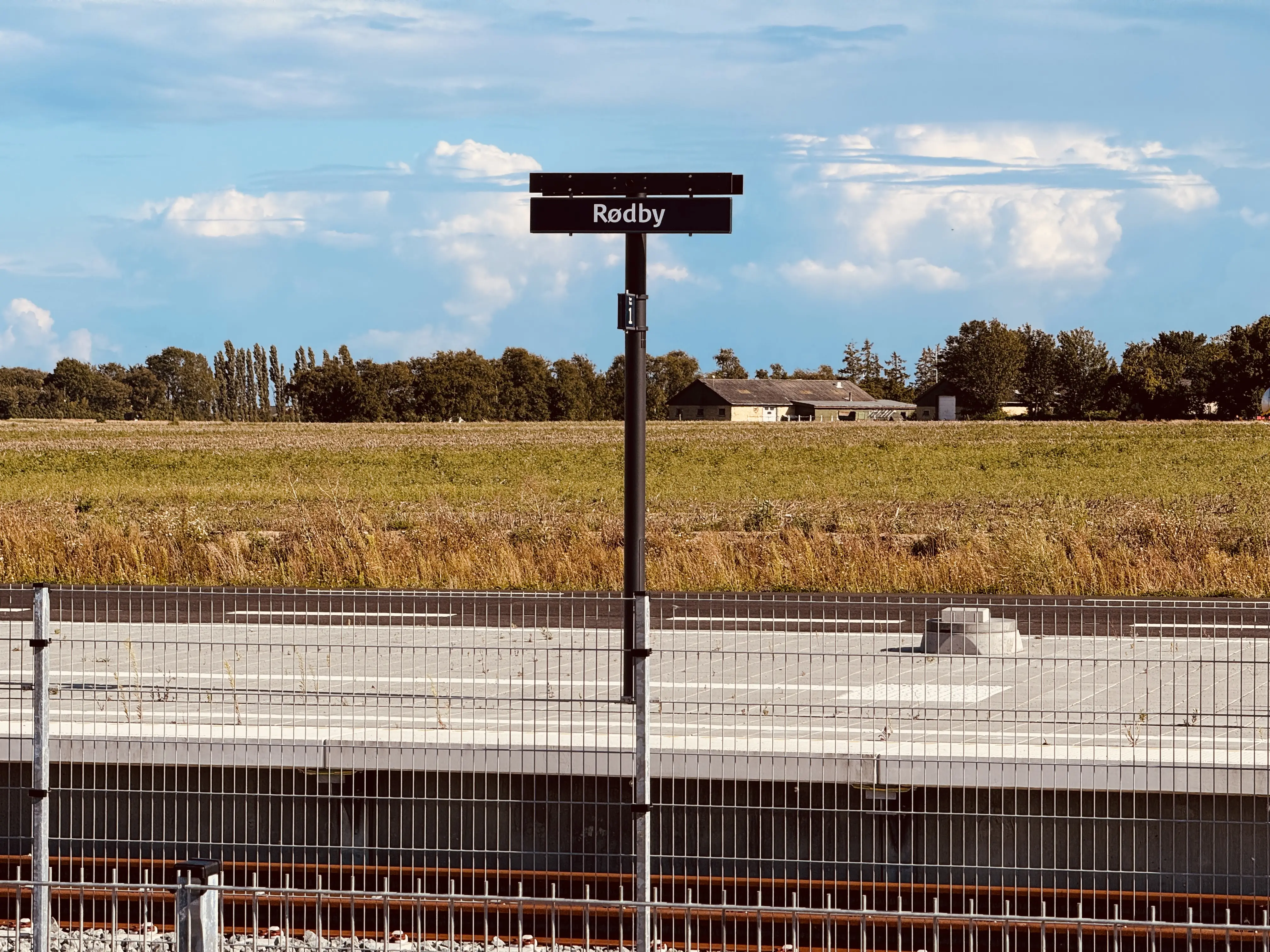 Billede af Rødby Trinbræt. Billede af Rødby Trinbræt.