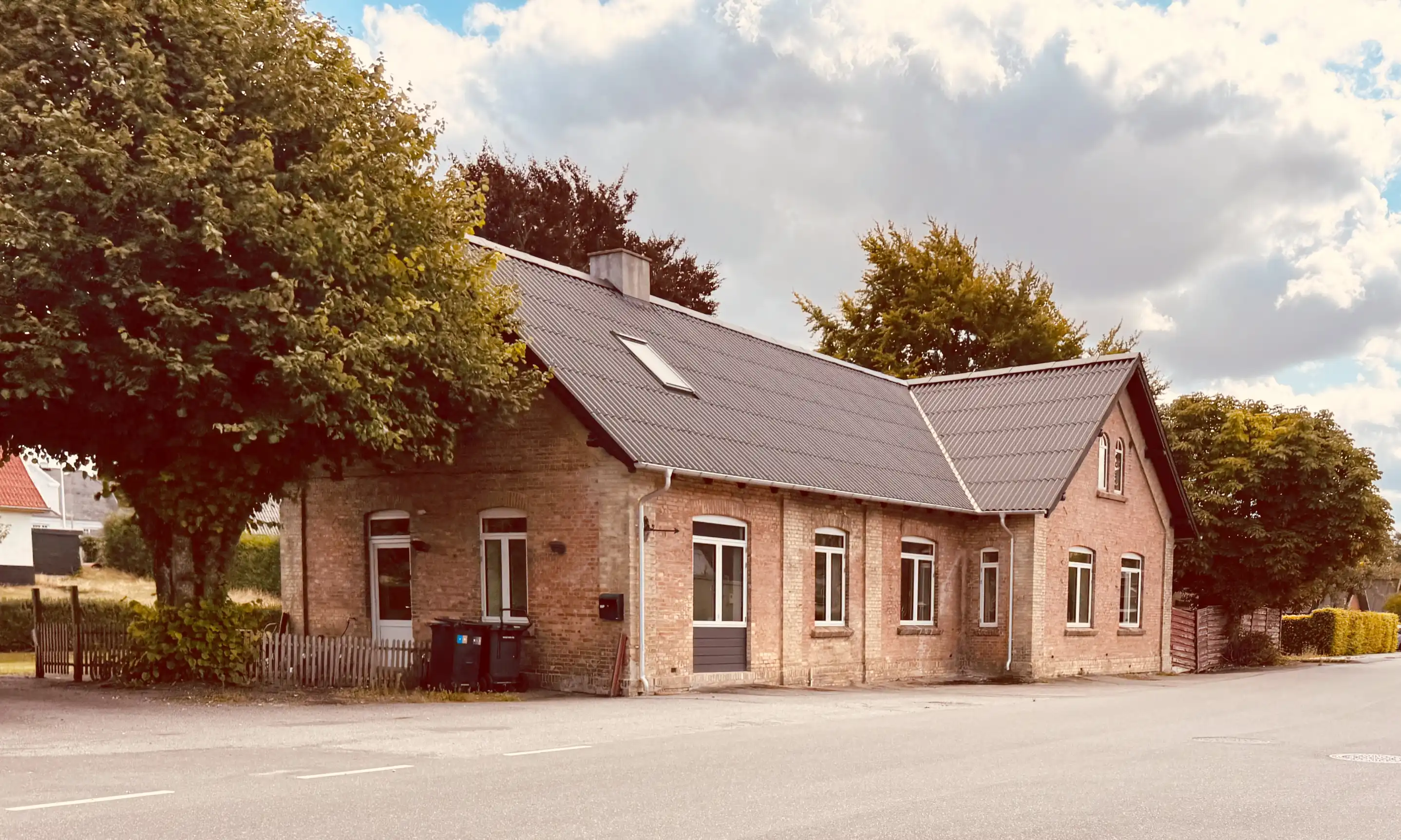 Billede af Bælum Station.