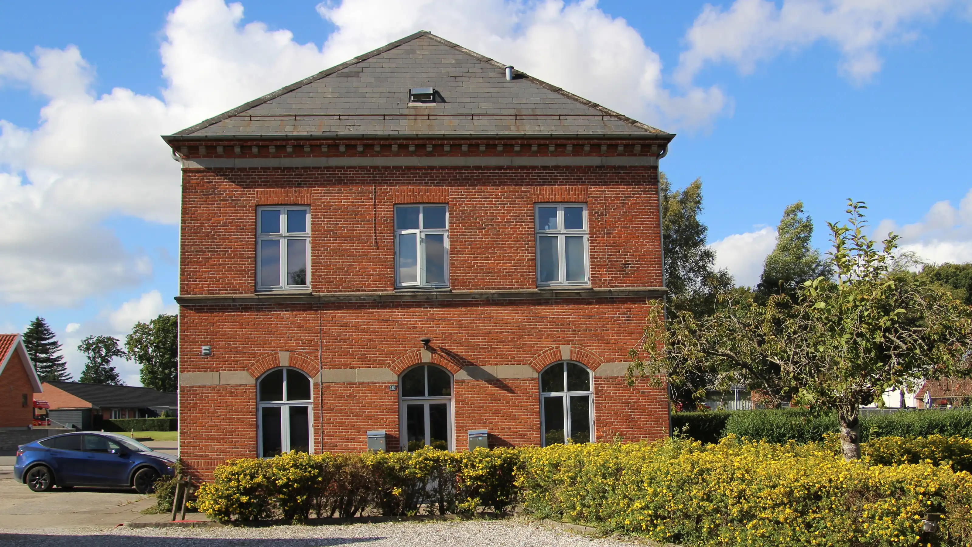 Billede af Kjellerup Station.