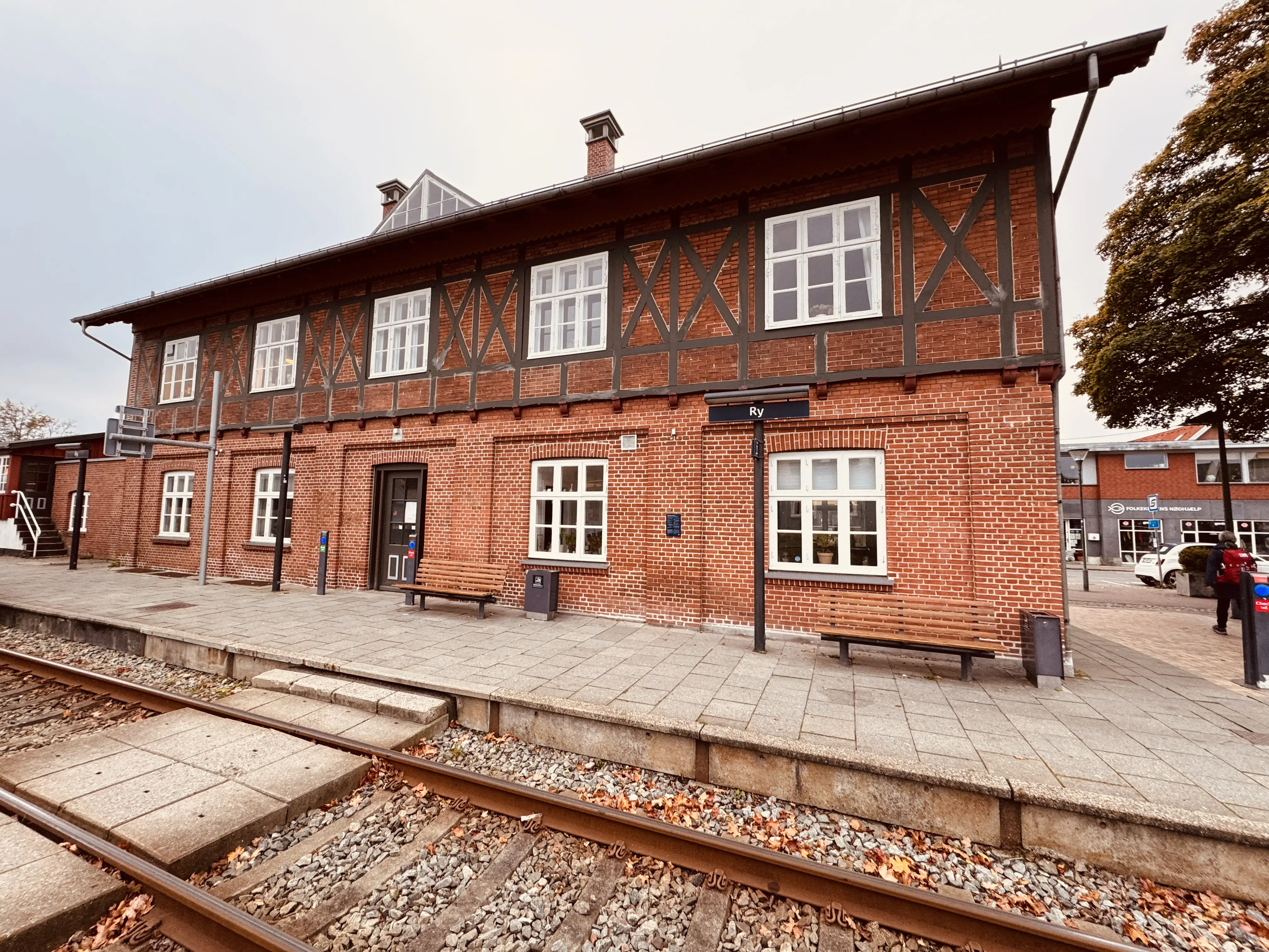 Billede af Ry Station.
