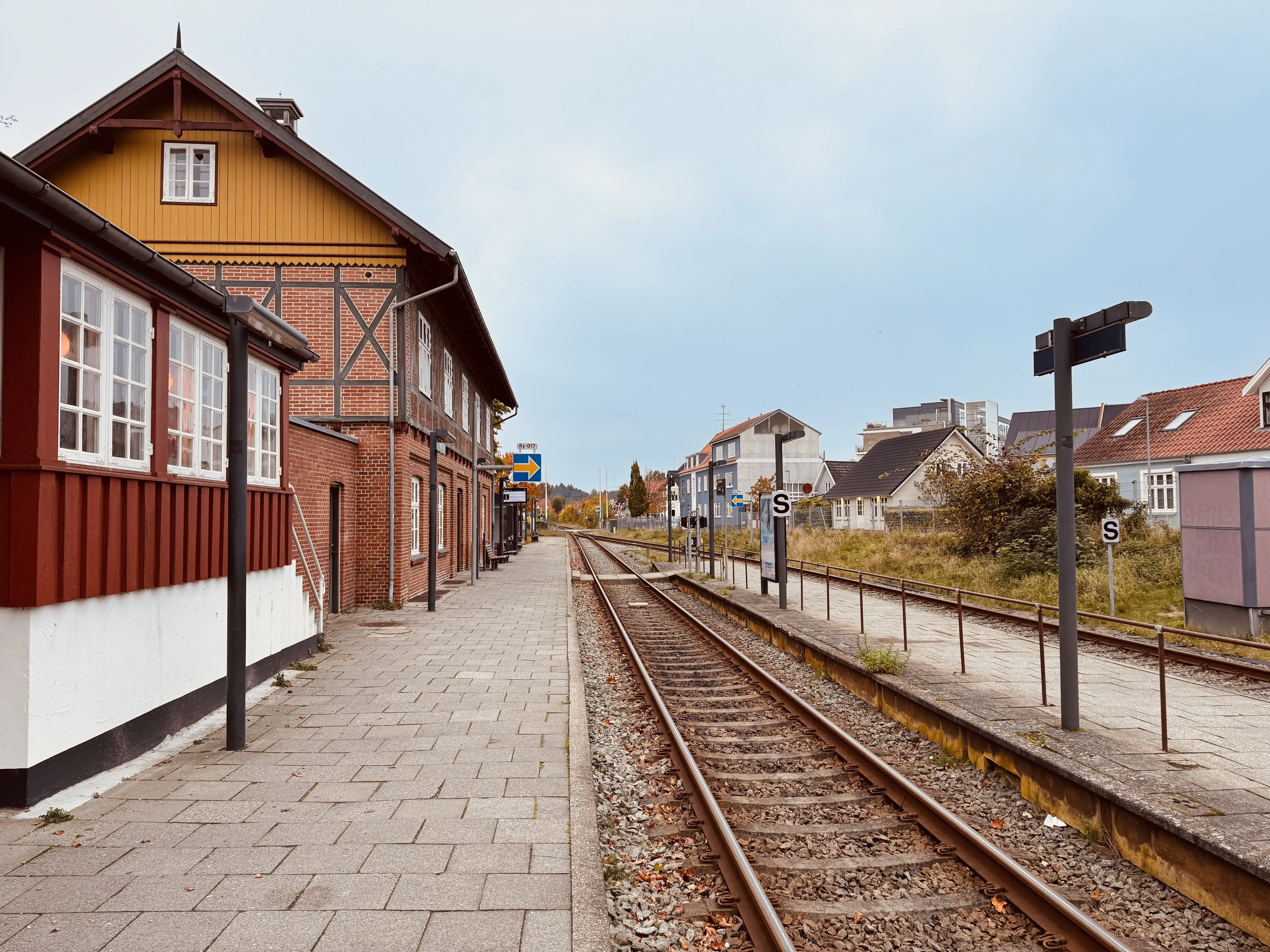 Billede af Ry Station.