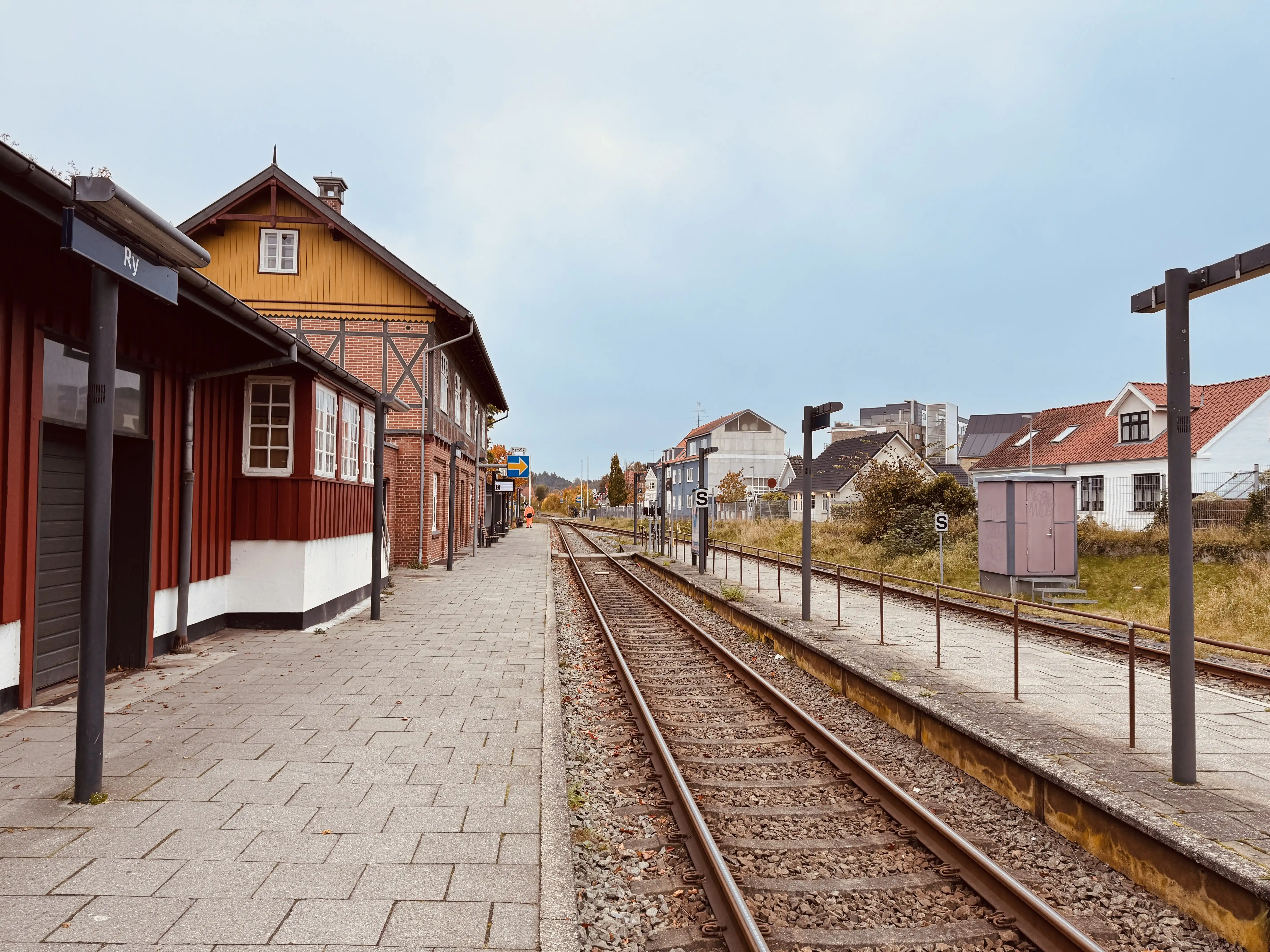 Billede af Ry Station.