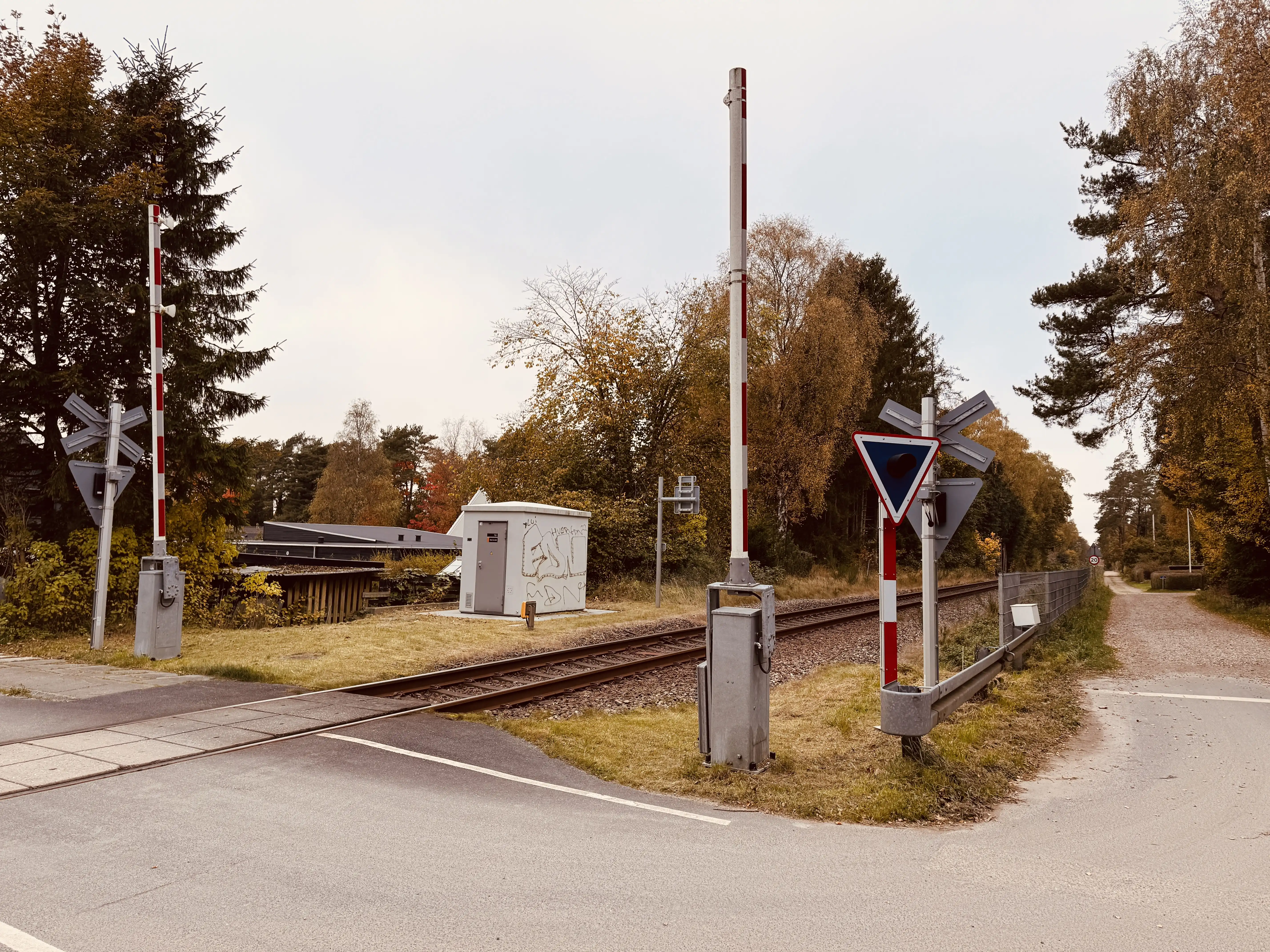 Billede af Sejs Trinbræt - Trinbræt er nedrevet, men Sejs Trinbræt har ligget her.