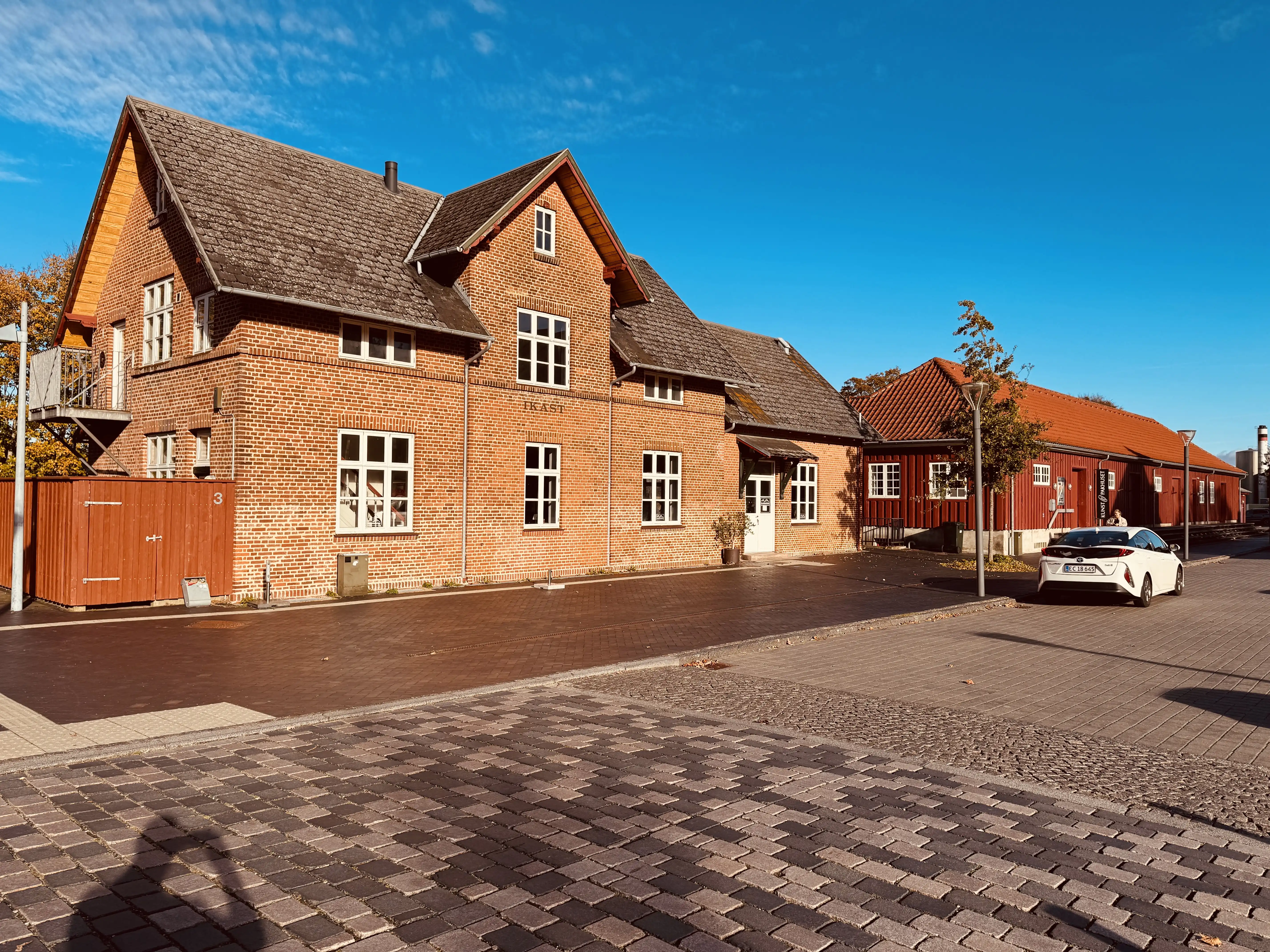 Billede af Ikast Station.