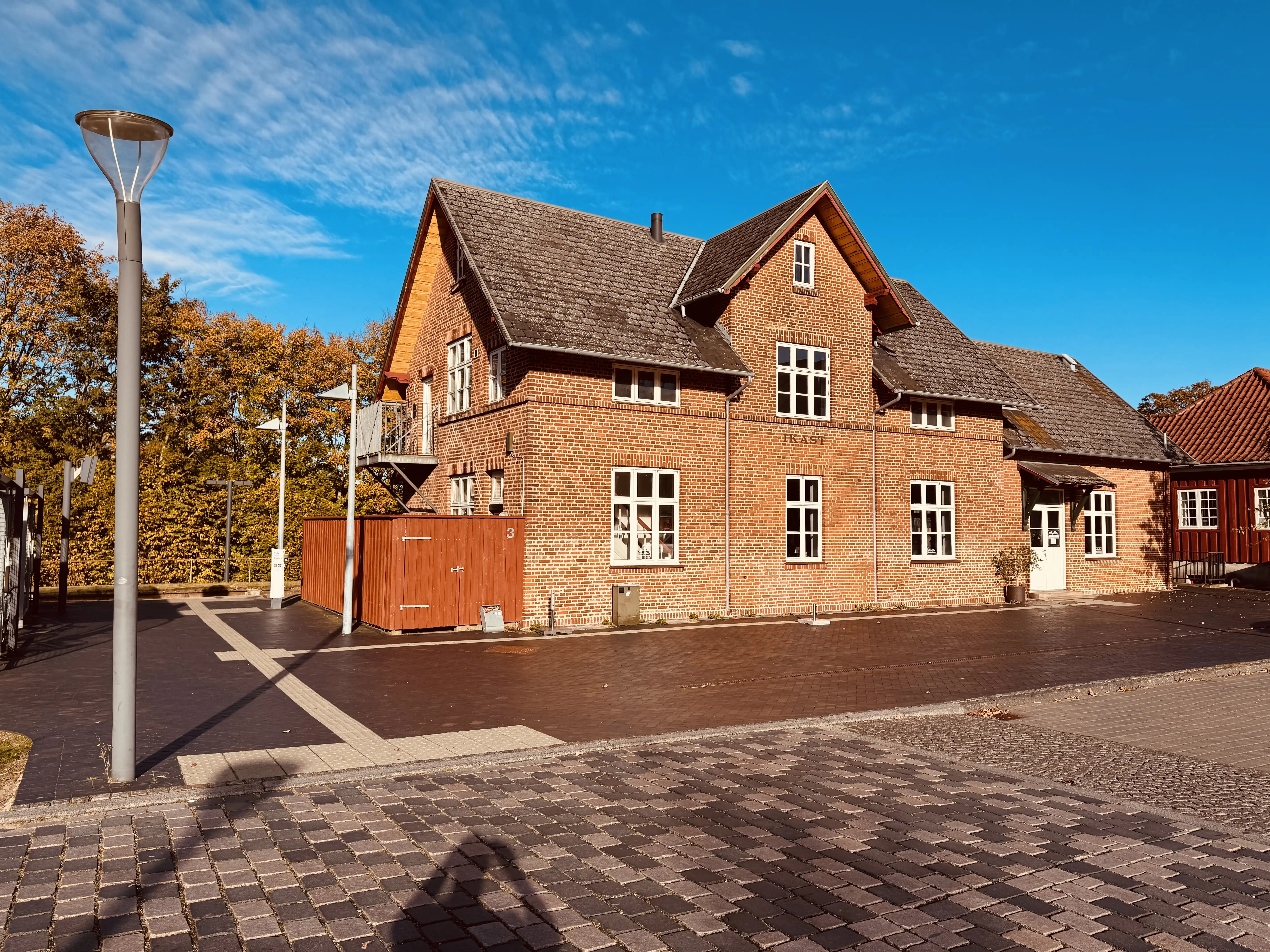 Billede af Ikast Station.