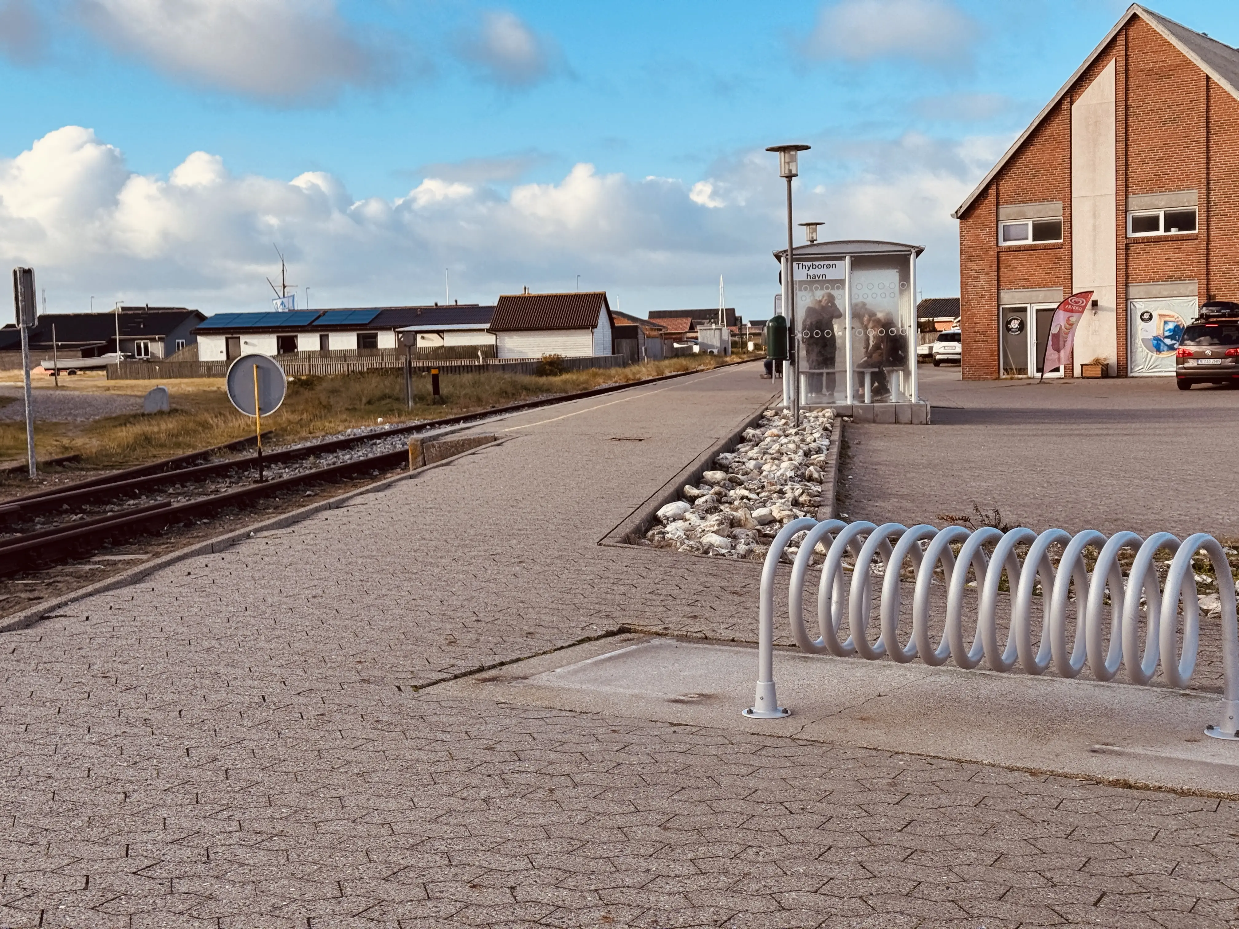 Billede af Thyborøn Havn Trinbræt. Billede af Thyborøn Havn Trinbræt.