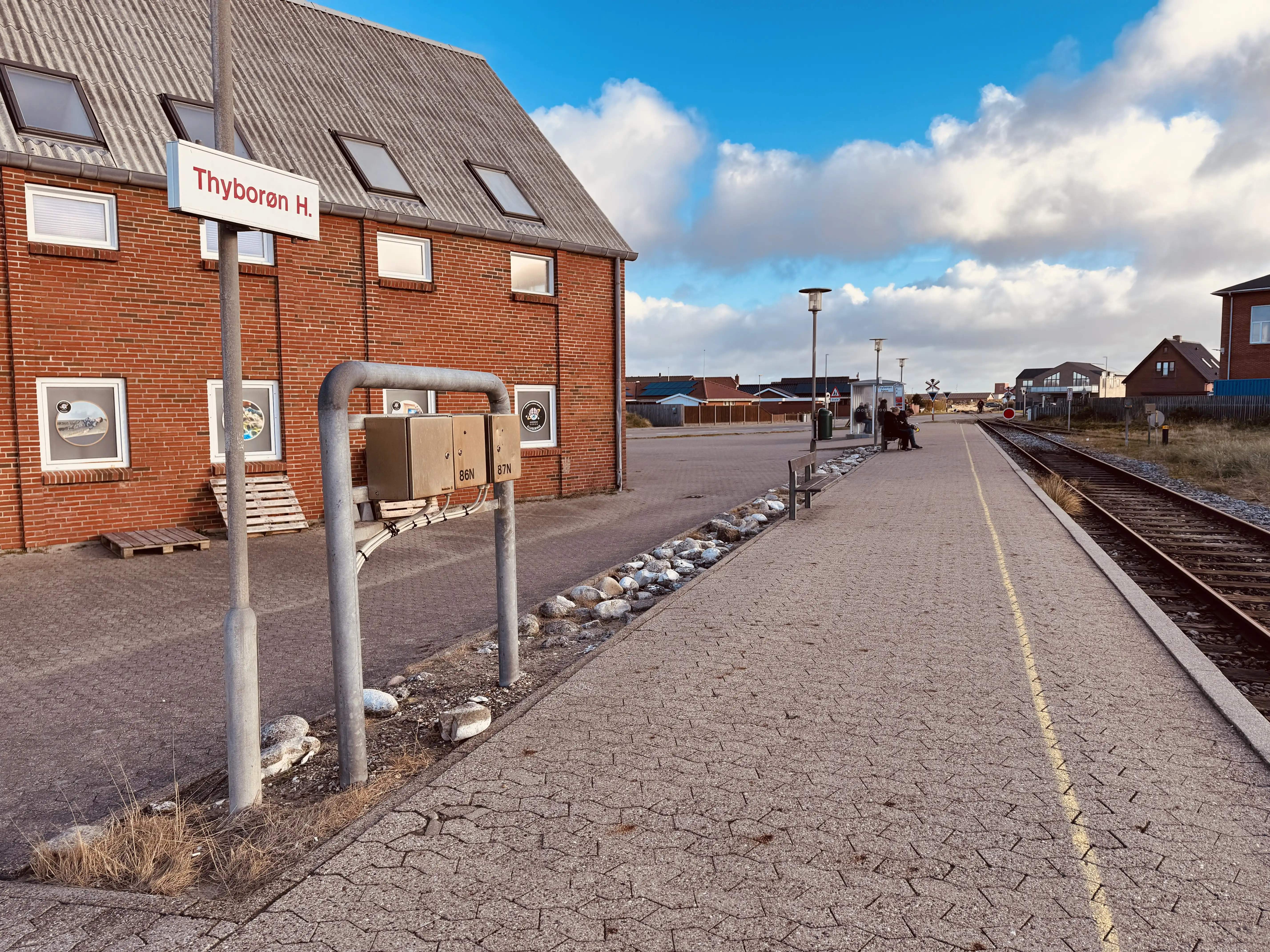 Billede af Thyborøn Havn Trinbræt. Billede af Thyborøn Havn Trinbræt.