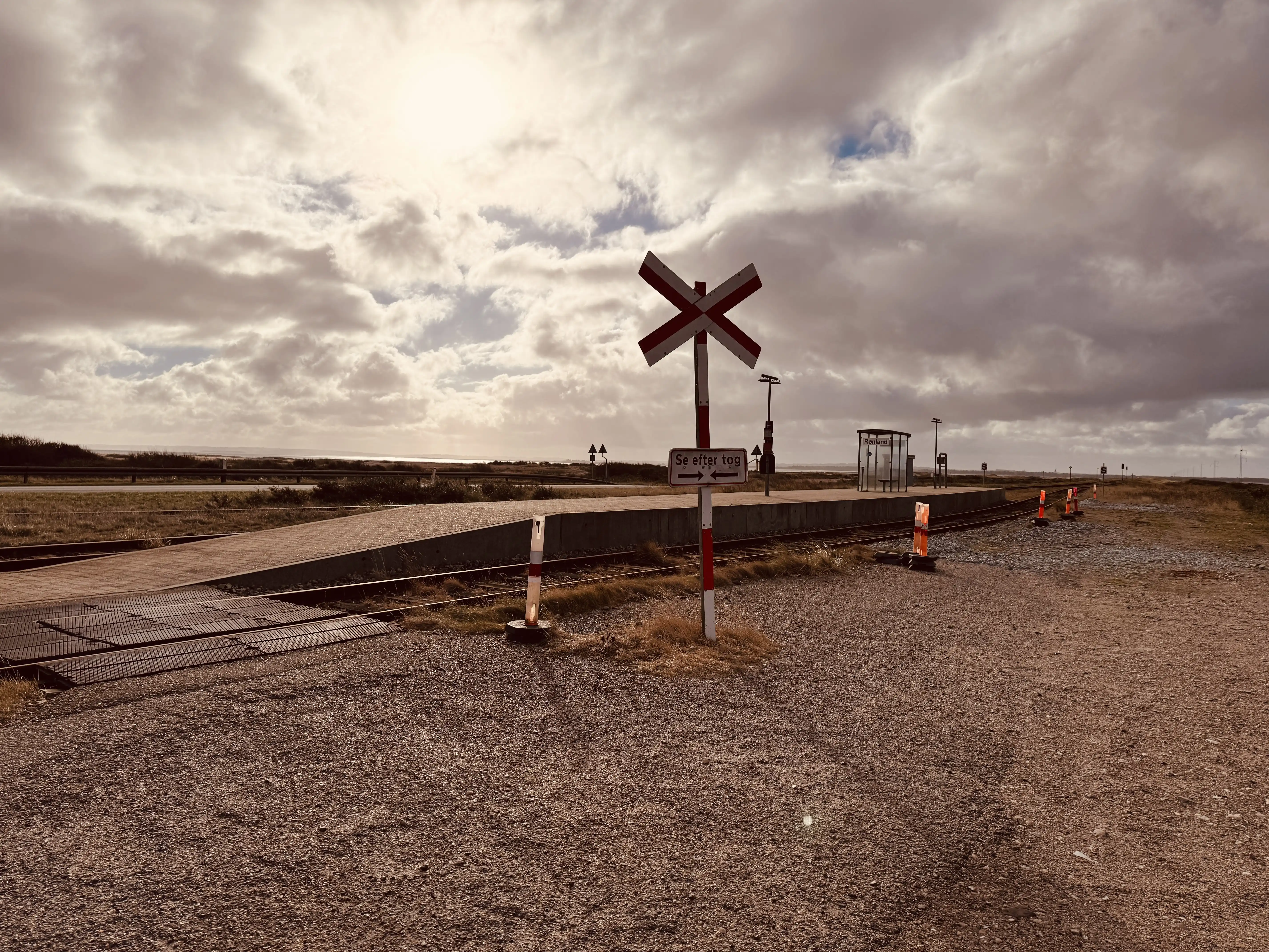 Billede af Rønland Trinbræt. Billede af Rønland Trinbræt.