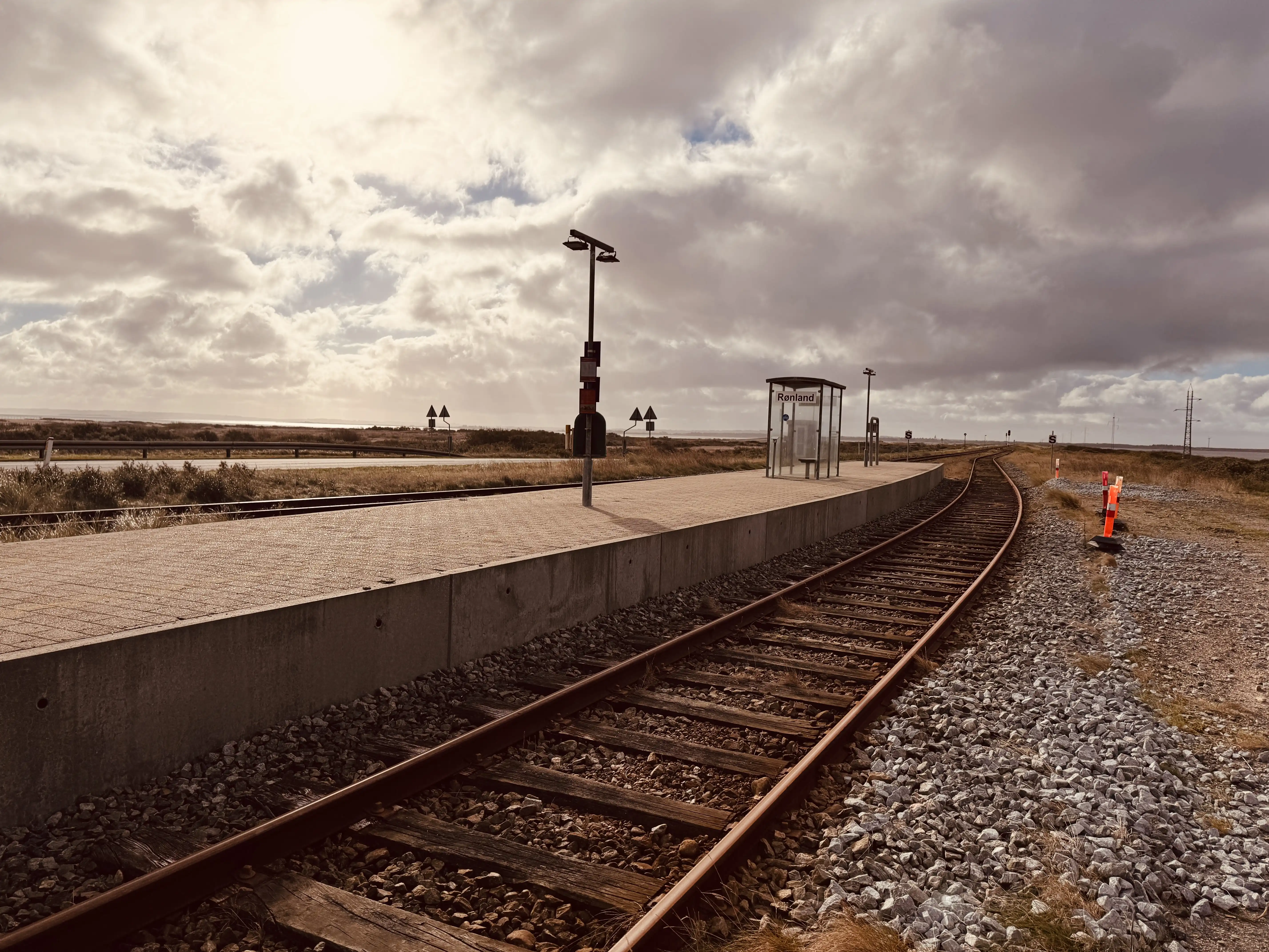 Billede af Rønland Trinbræt. Billede af Rønland Trinbræt.