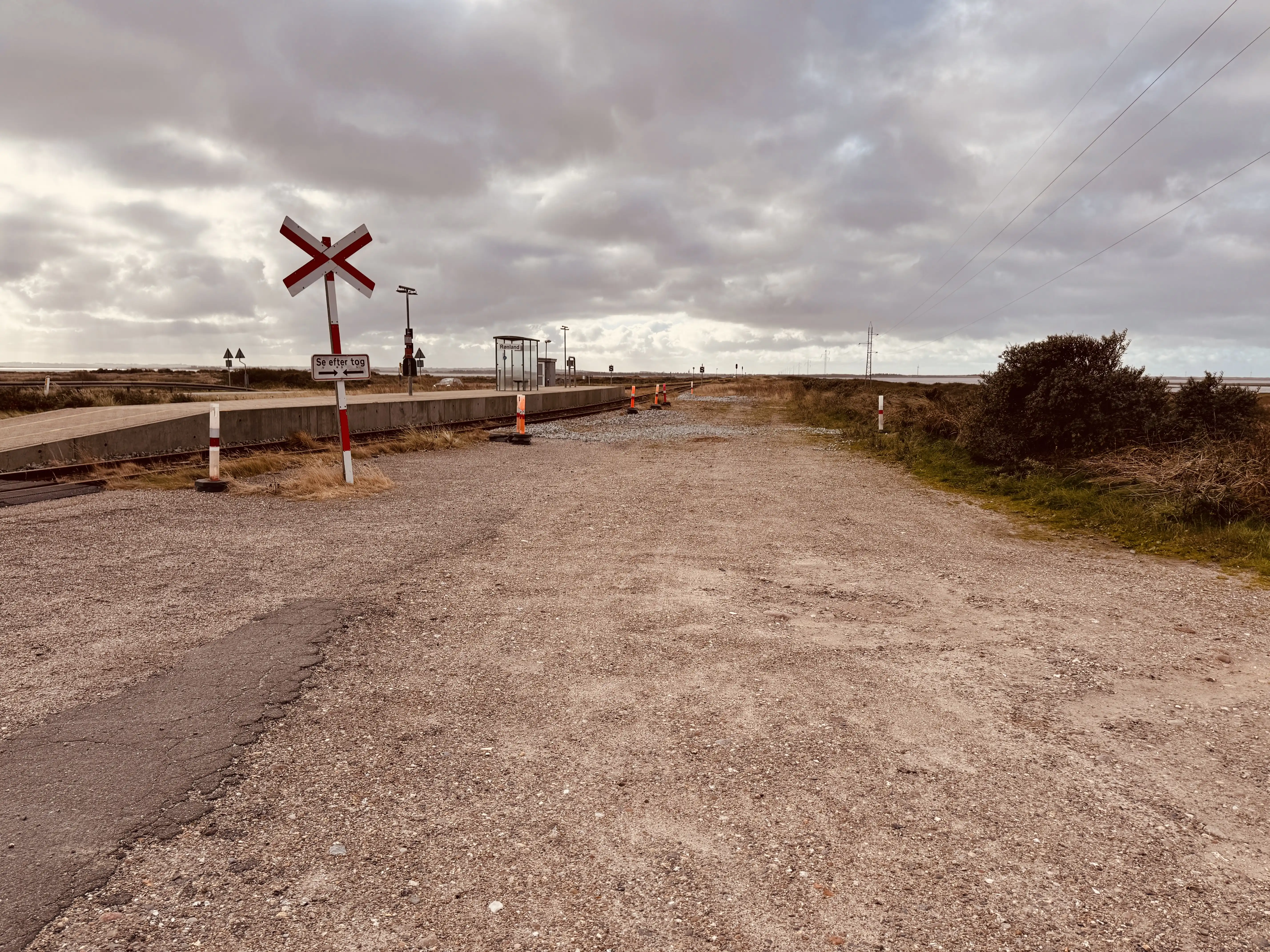 Billede af Rønland Station - Station er nedrevet, men Rønland Station har ligget her. Billede af Rønland Station - Station er nedrevet, men Rønland Station har ligget her.