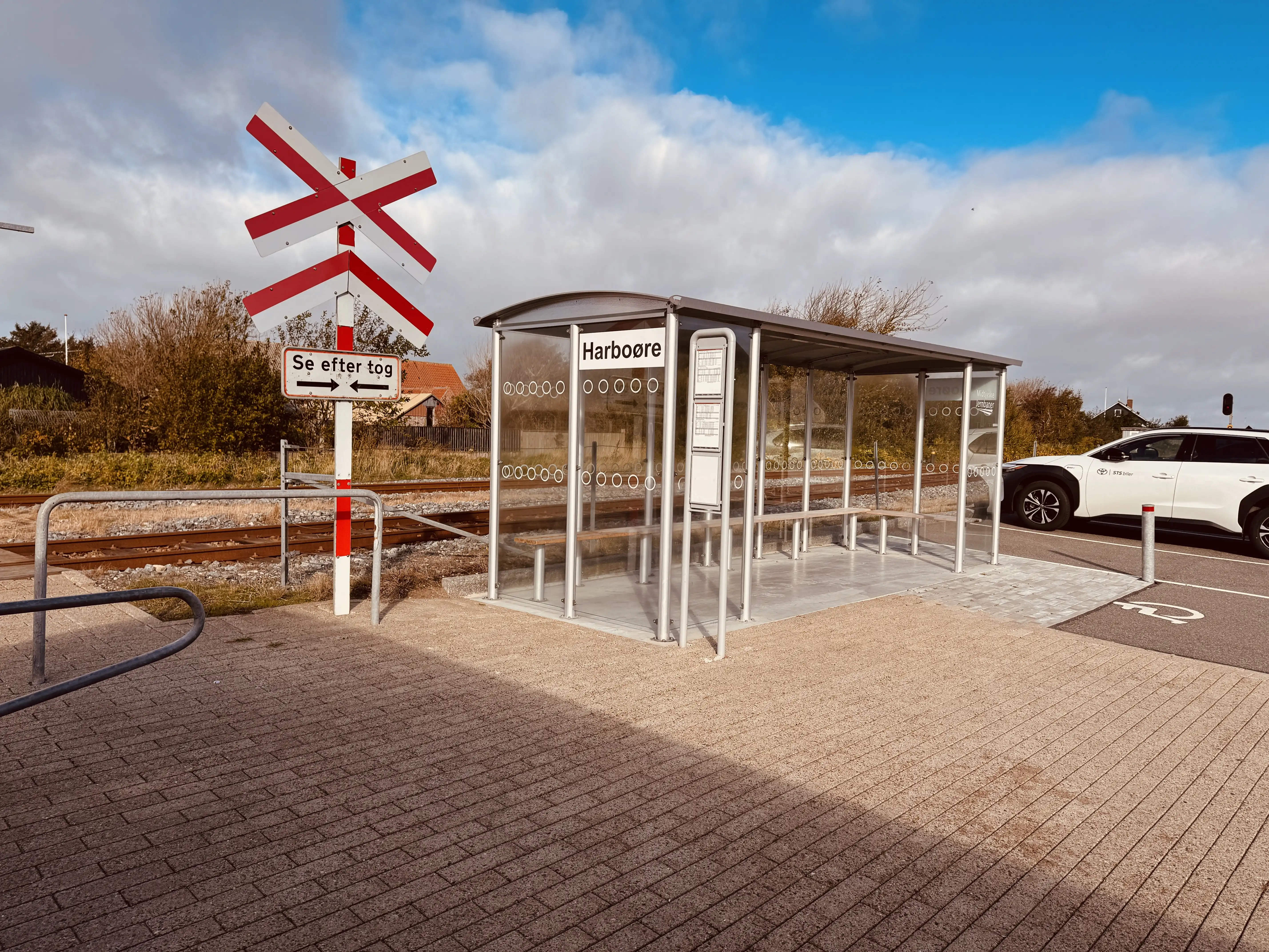 Billede af Harboøre Trinbræt. Billede af Harboøre Trinbræt.