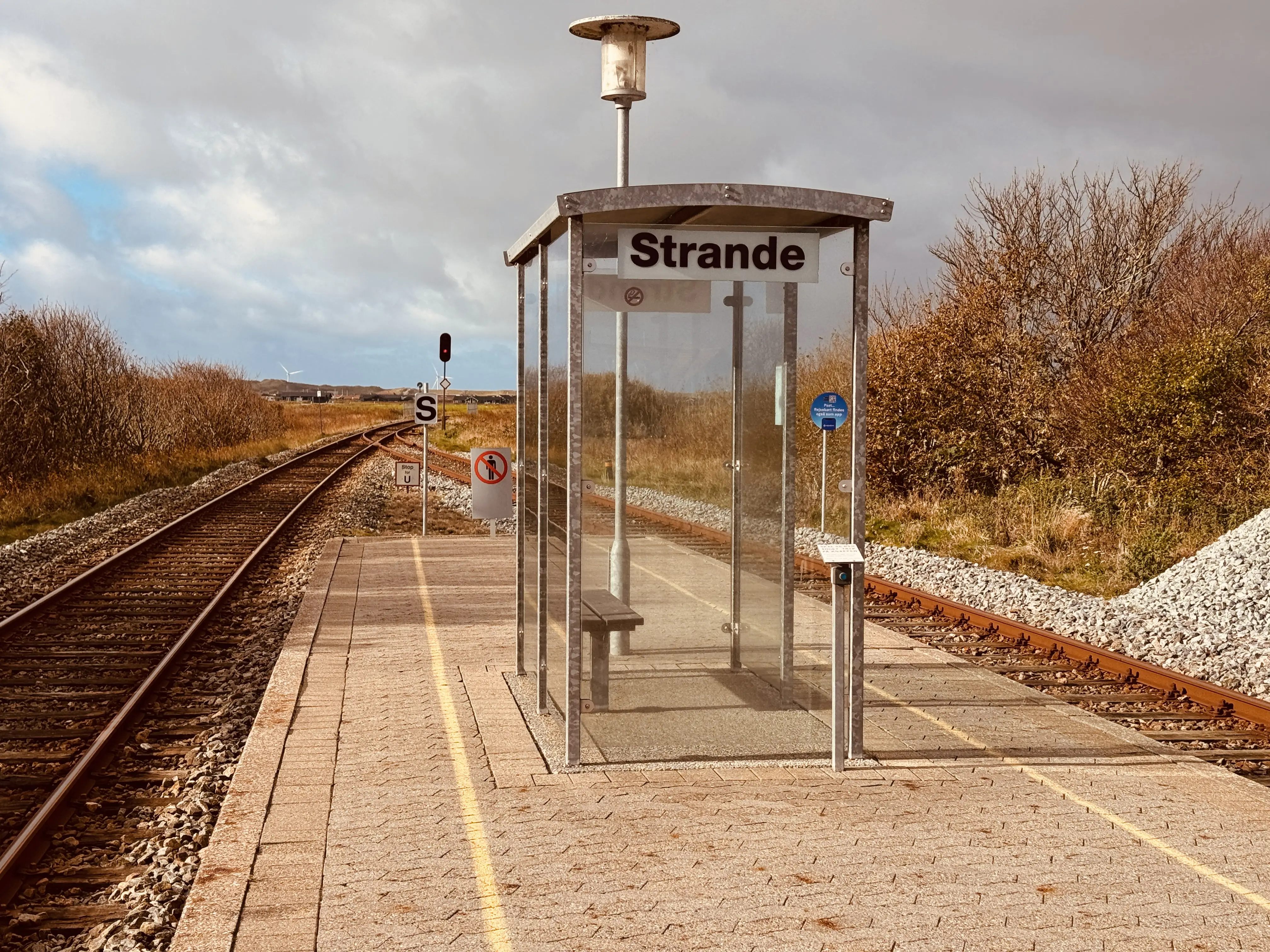 Billede af Strande Trinbræt.