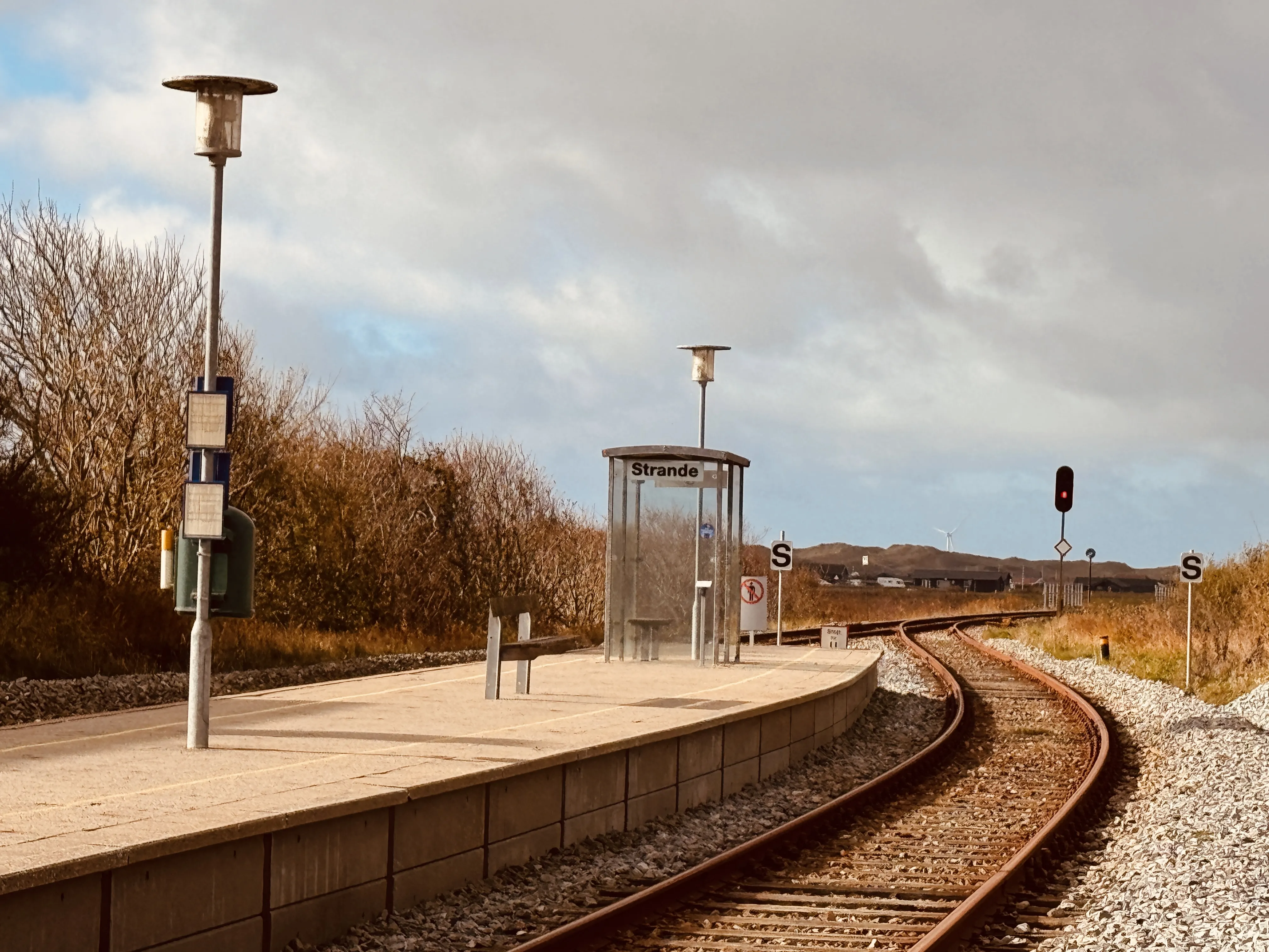 Billede af Strande Trinbræt.