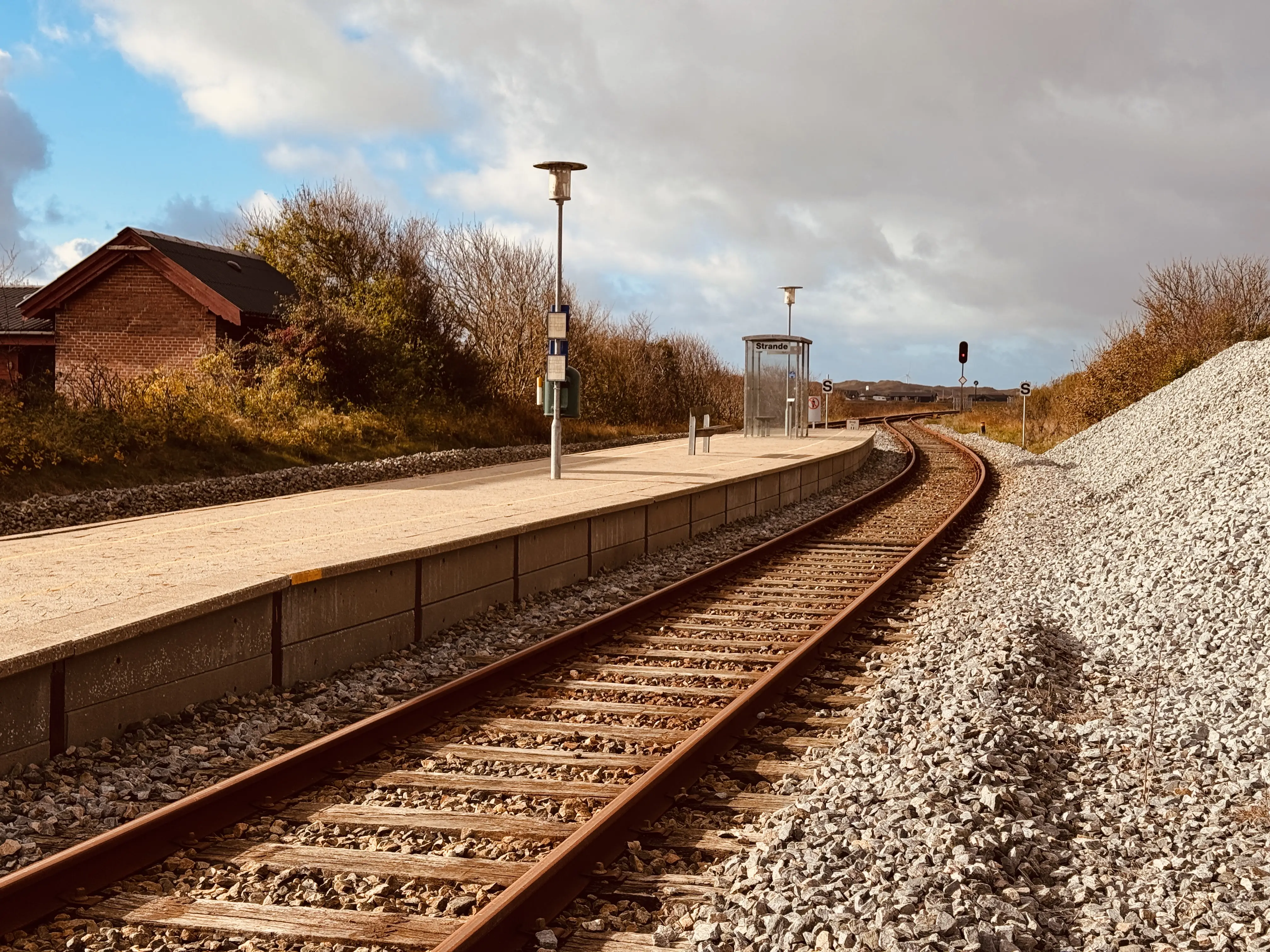 Billede af Strande Trinbræt.