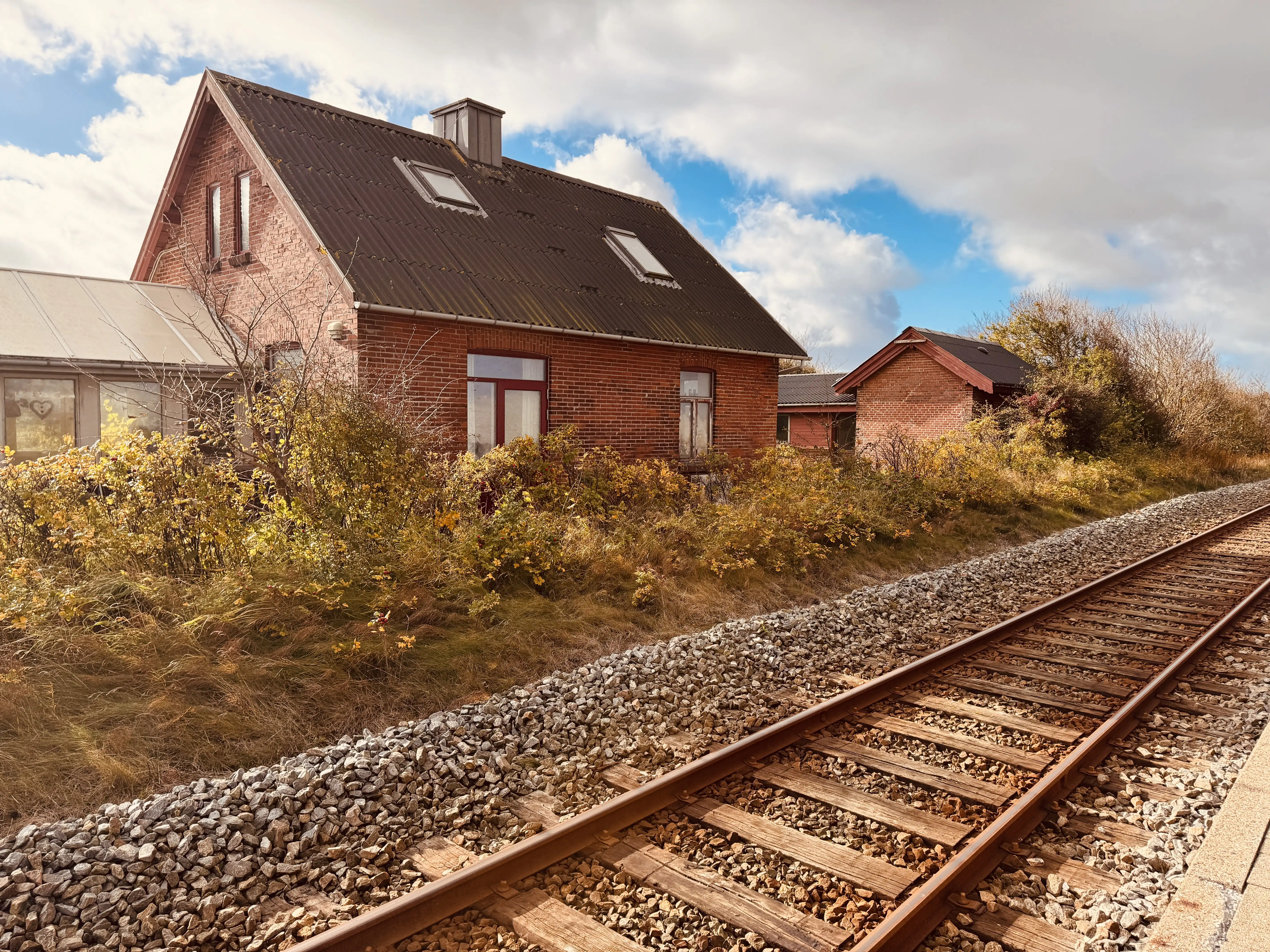 Billede af Strande Station.