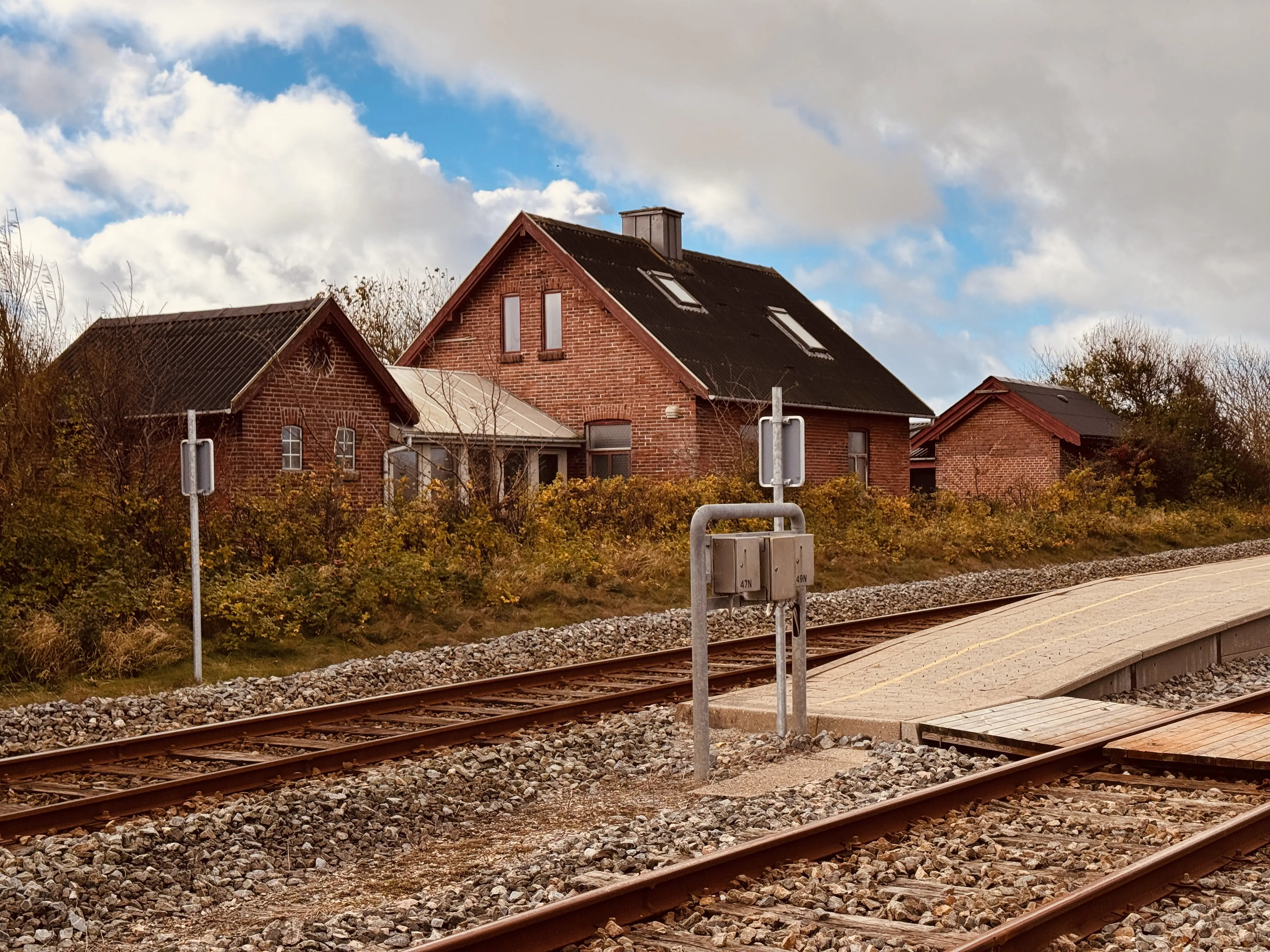 Billede af Strande Station.