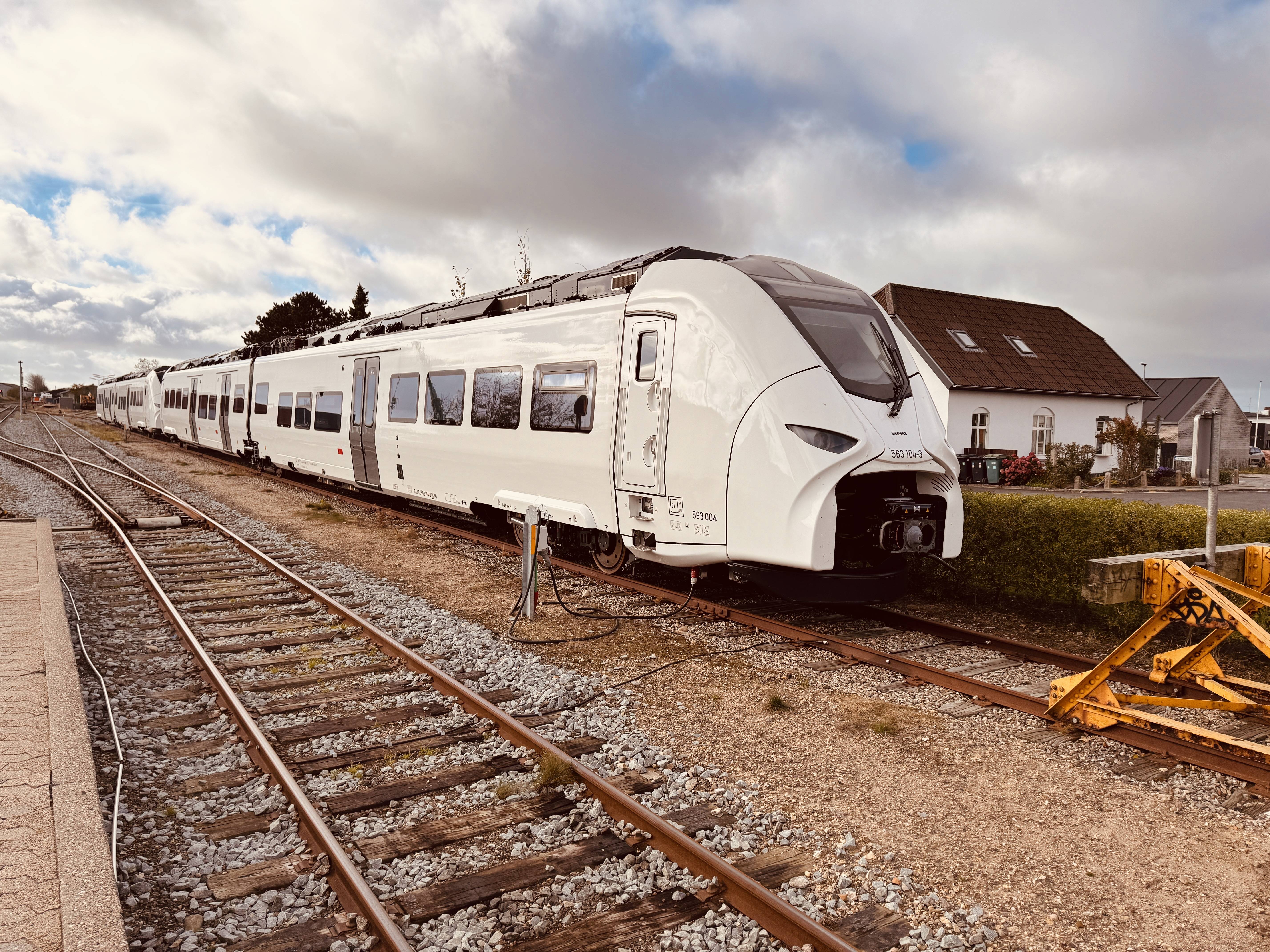 Billede af MJB 40 fotograferet ud for Lemvig Station.