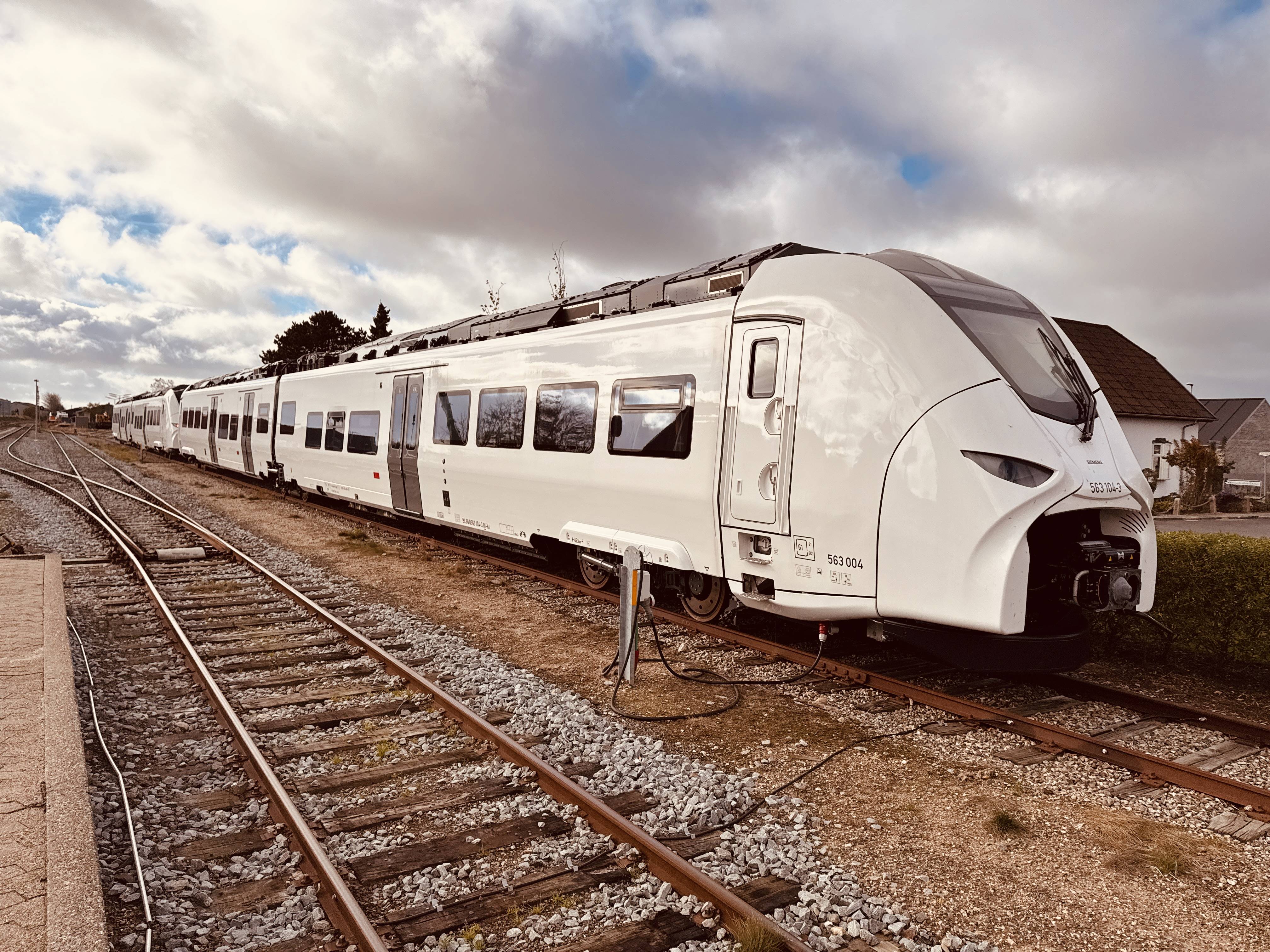 Billede af MJB 40 fotograferet ud for Lemvig Station.